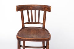 Vintage Chair 1950s Germany, Beech Wood, Mid Century Wooden Chair, Desk chair