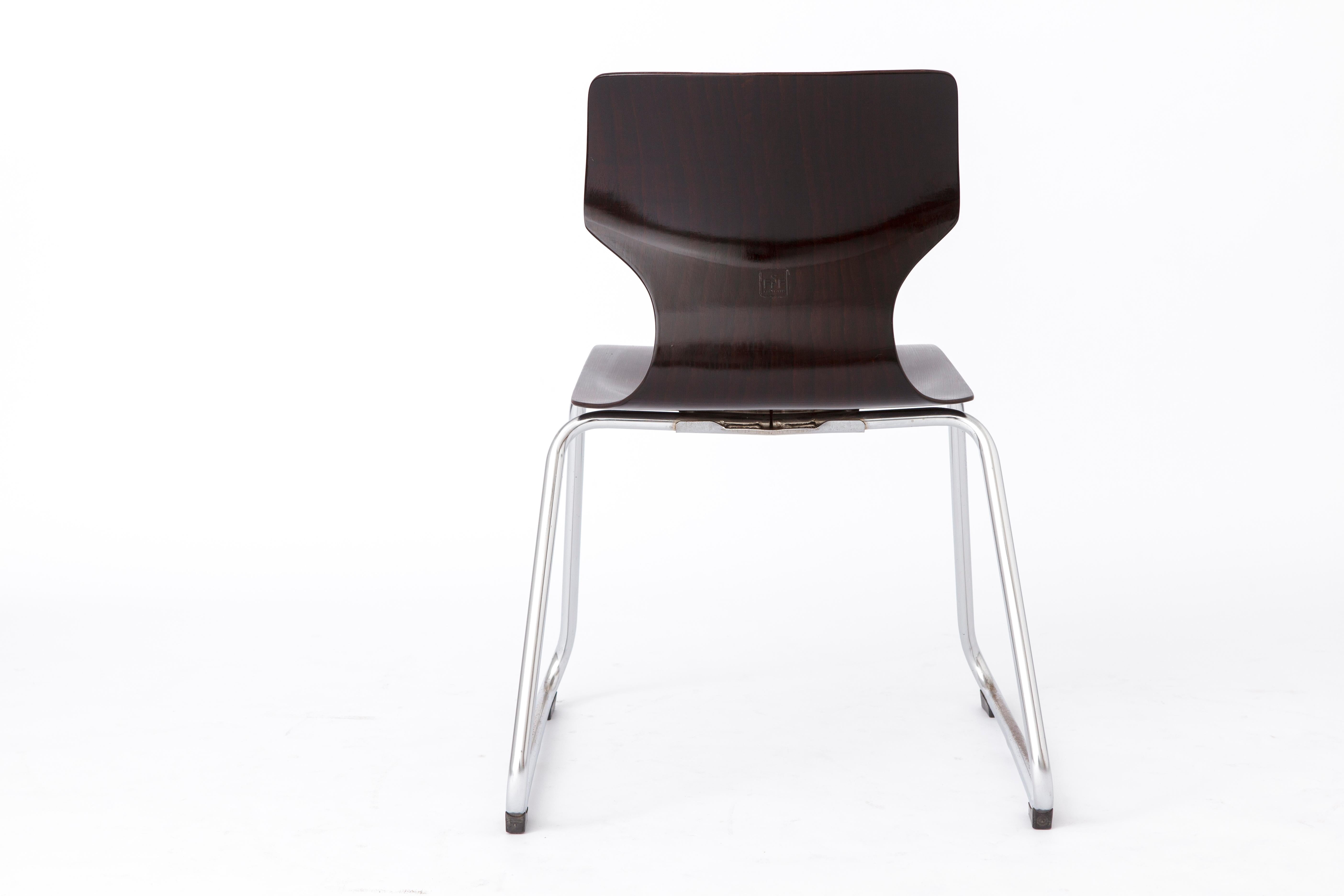 Vintage Chair 1970s by Adam Stegner for Flötotto, Germany For Sale 1