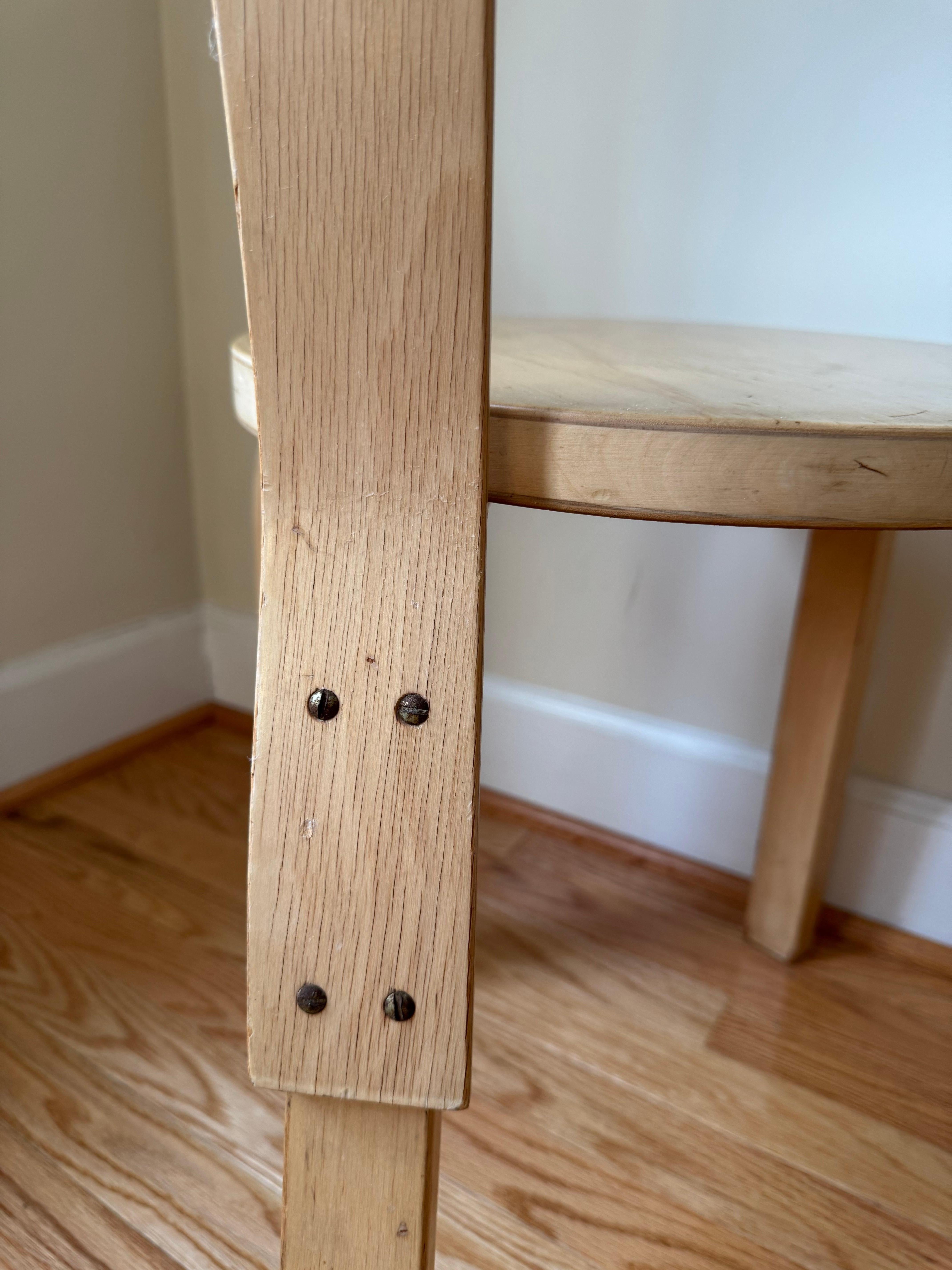 Vintage-Stuhl 66 von Alvar Aalto für Artek, 1940-50er Jahre im Angebot 5