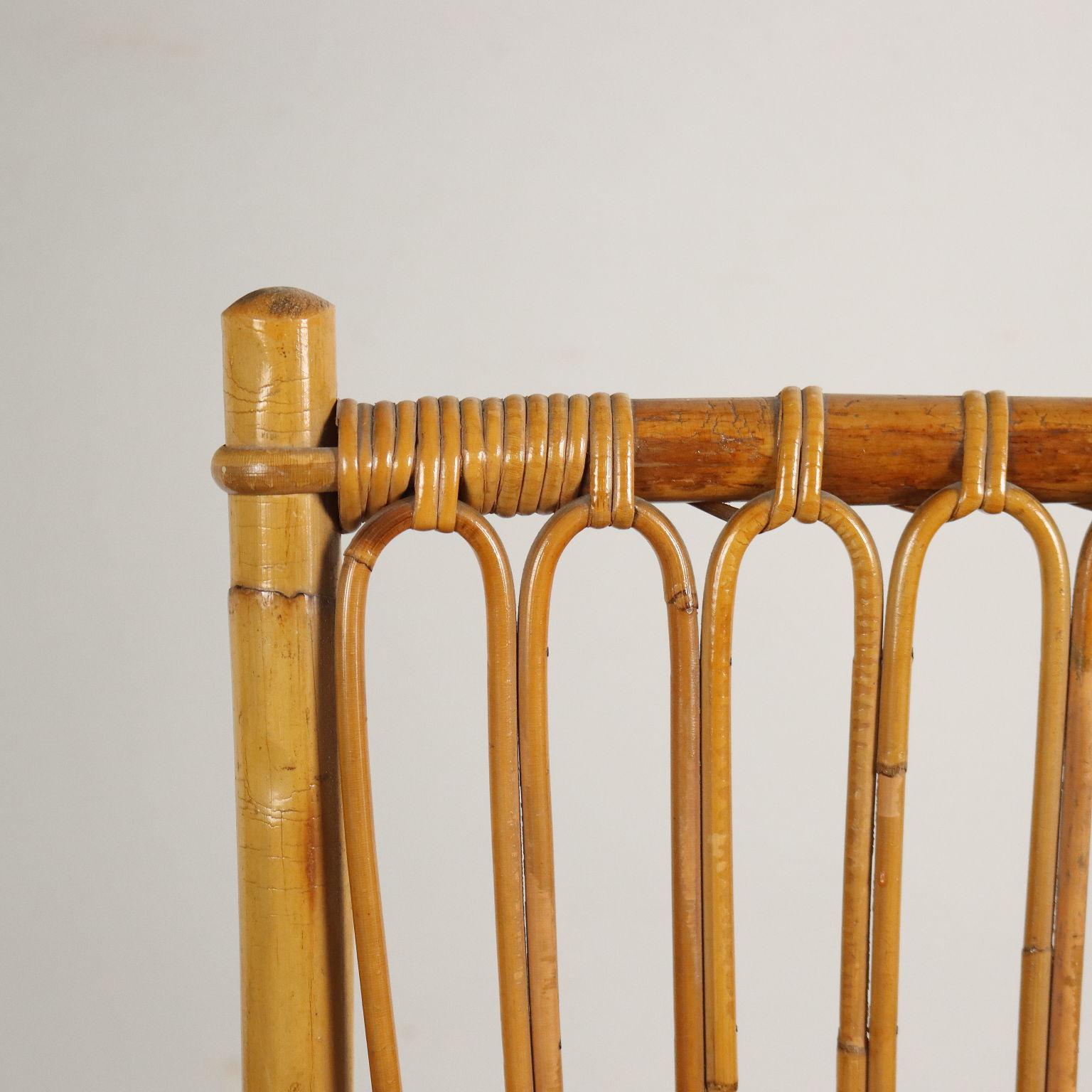 Italiano Sedia Vintage Bamboo, Italia, anni '60