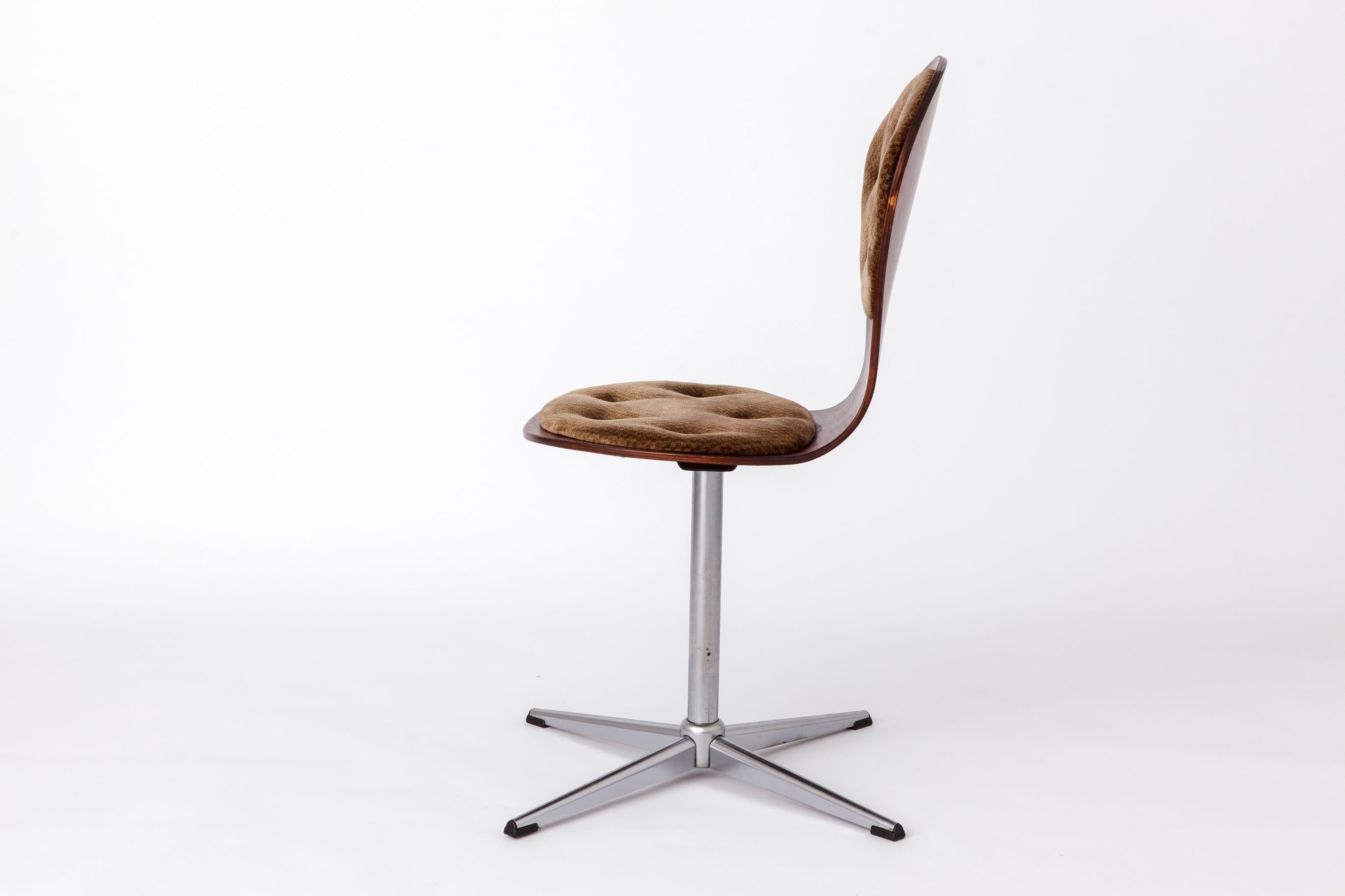 Silla vintage de Elmar Flötotto, años 60 Alemania en Excelente Estado en Hannover, DE