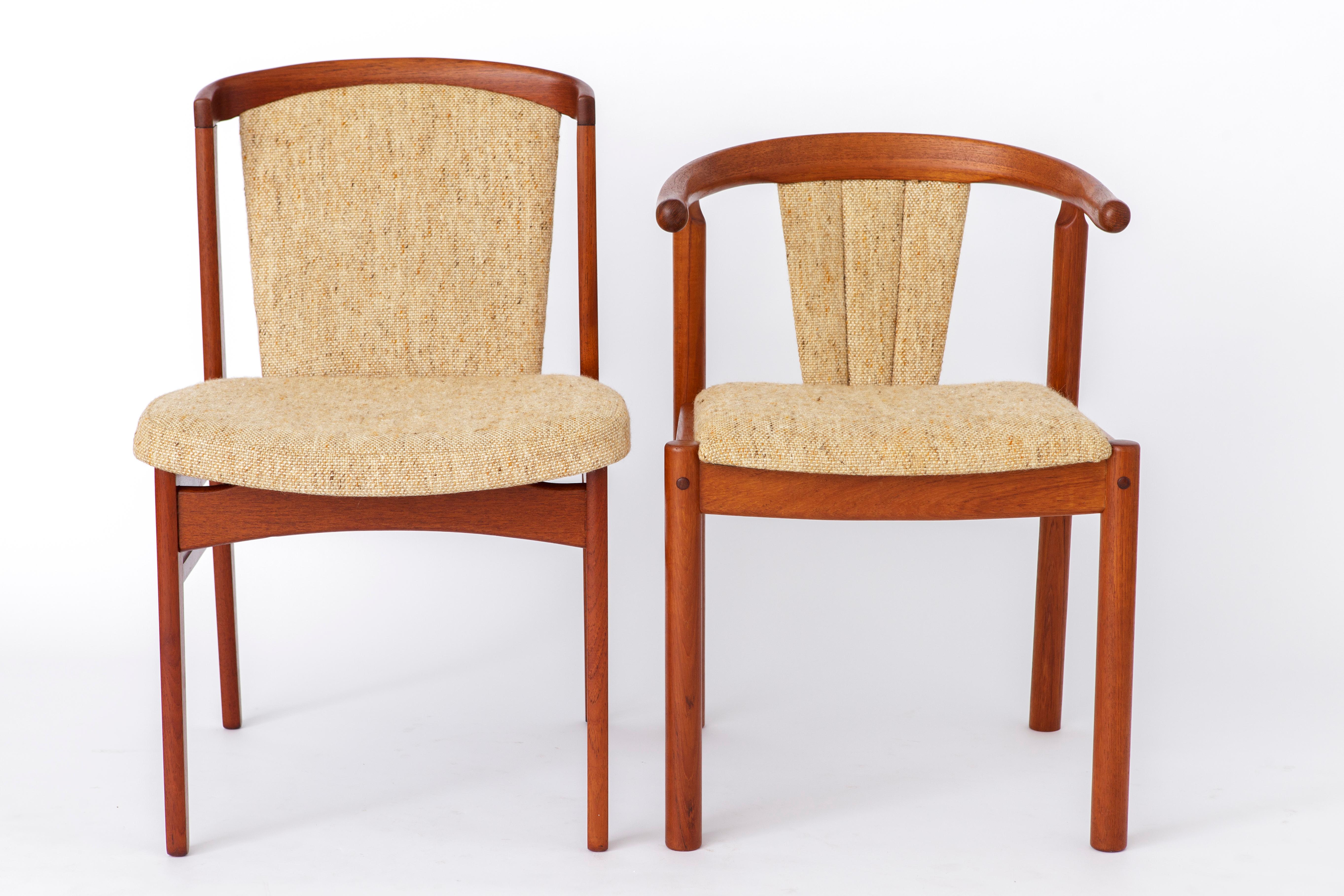 Teak Vintage Chair by Erik Buch for Orum Mobler, 1960s Denmark