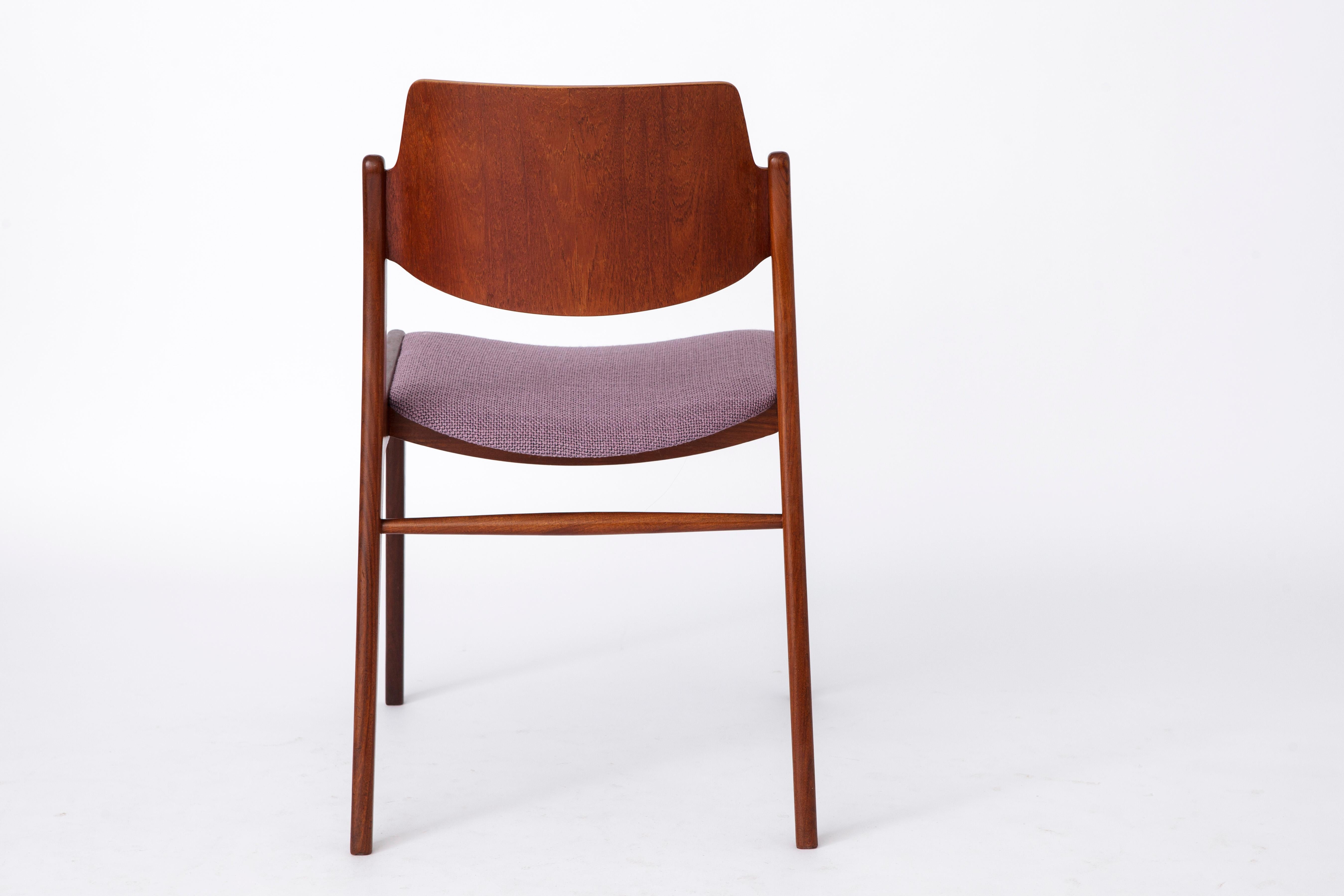 Teak Vintage chair by Hartmut Lohmeyer, 1960s for Wilkhahn, Germany For Sale
