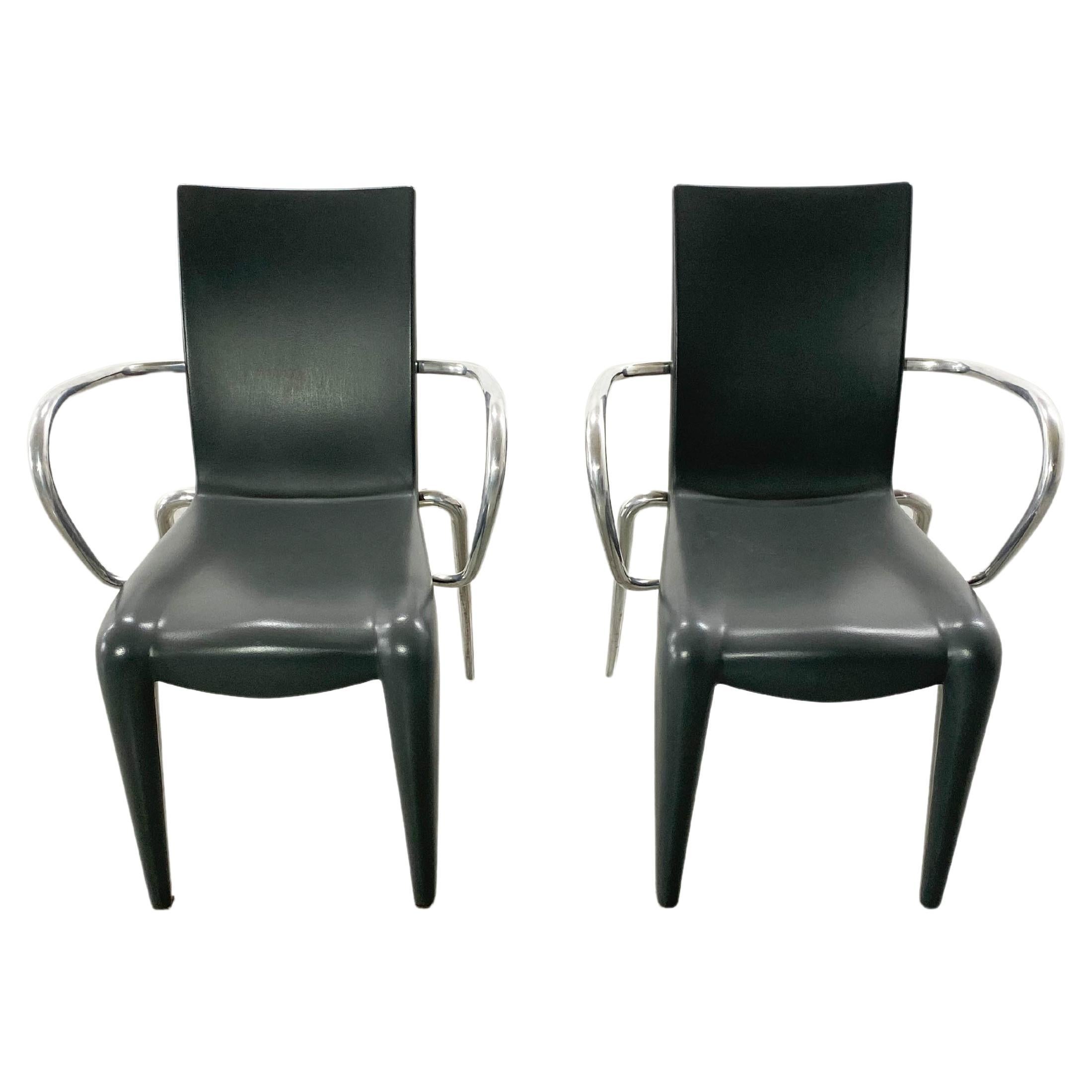 Vintage Chair Louis XX by Philippe Starck for Vitra, 1990s, Set of 2