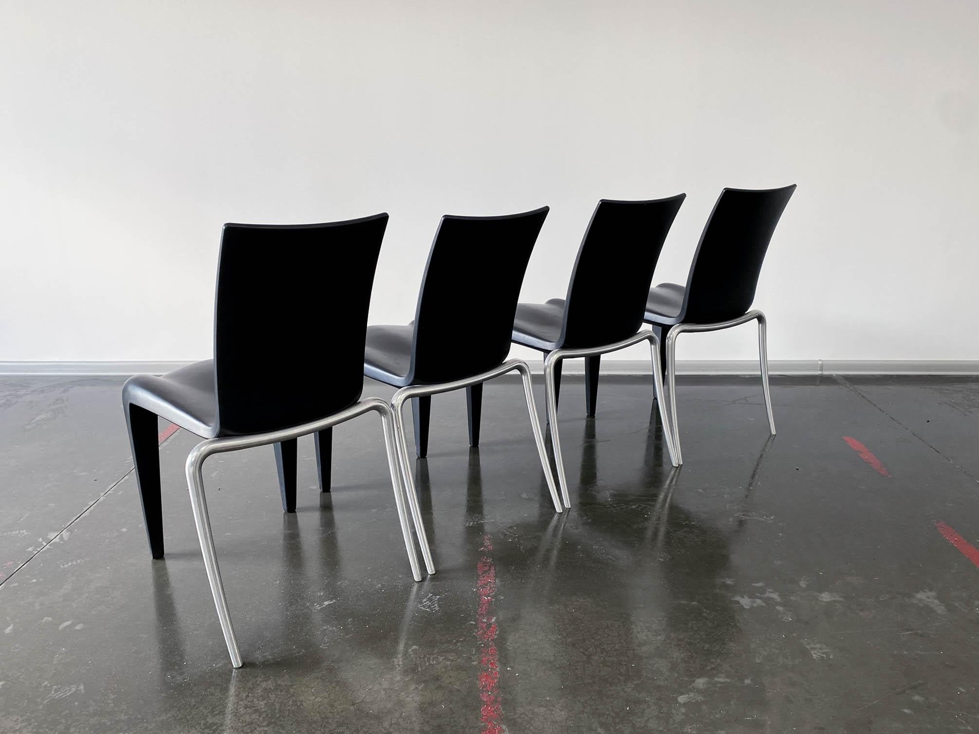 Vintage Stuhl Louis XX von Philippe Starck für Vitra, 1990er Jahre, 4er Set im Angebot 4