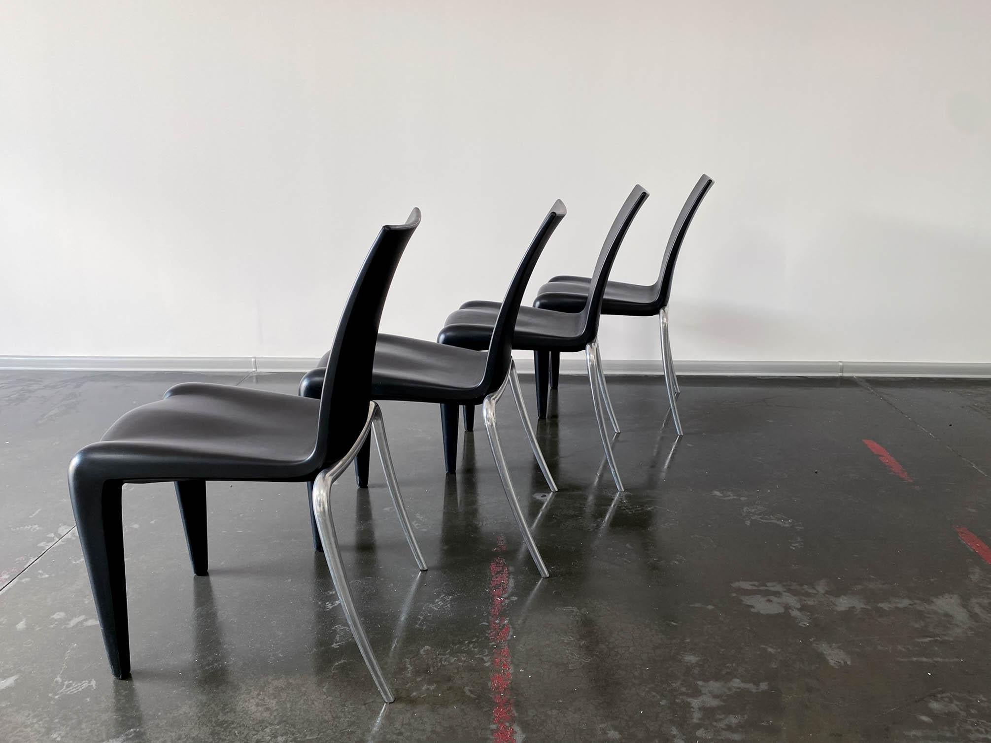 Vintage Stuhl Louis XX von Philippe Starck für Vitra, 1990er Jahre, 4er Set im Angebot 6