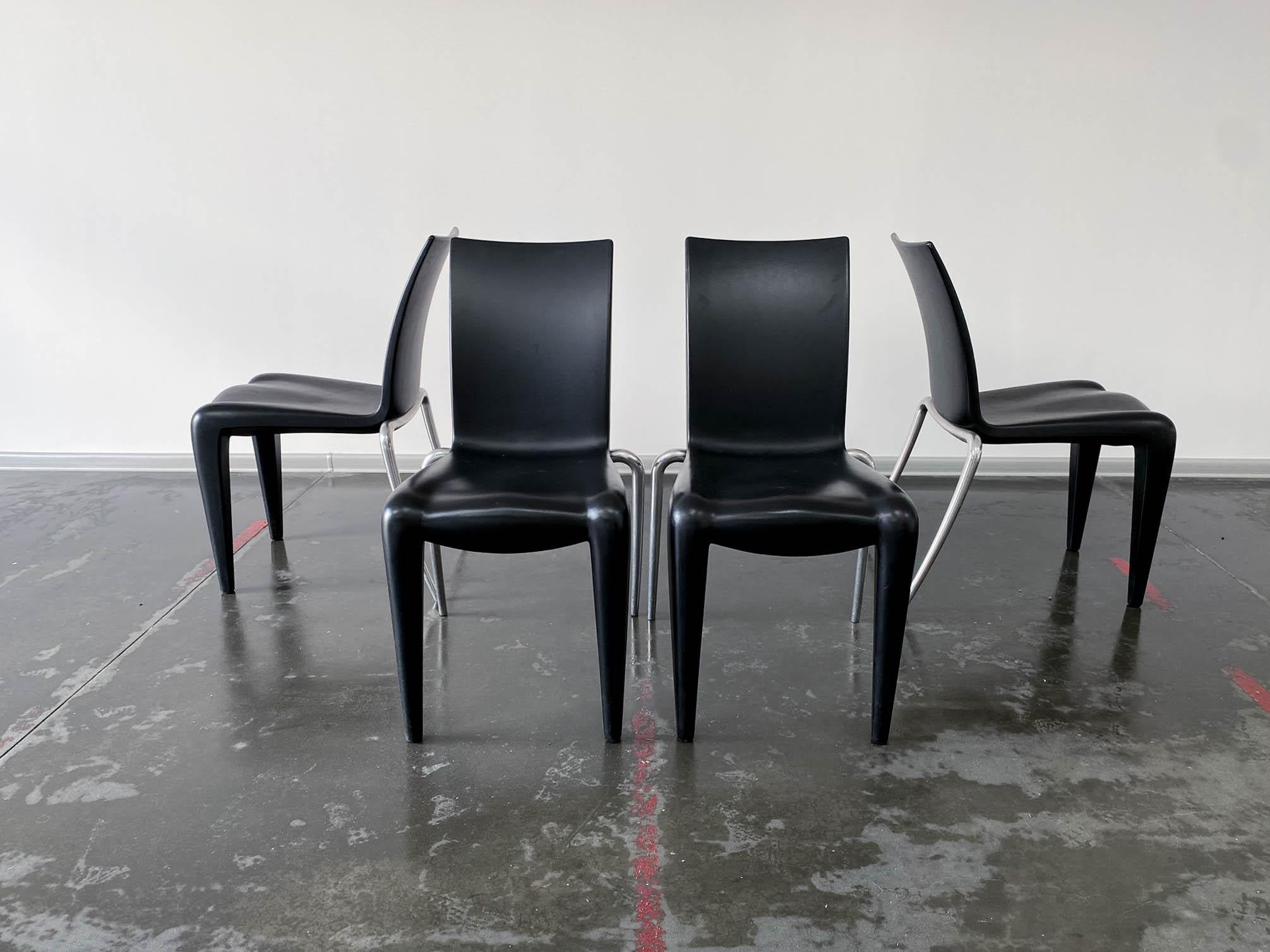 Vintage Stuhl Louis XX von Philippe Starck für Vitra, 1990er Jahre, 4er Set im Angebot 8