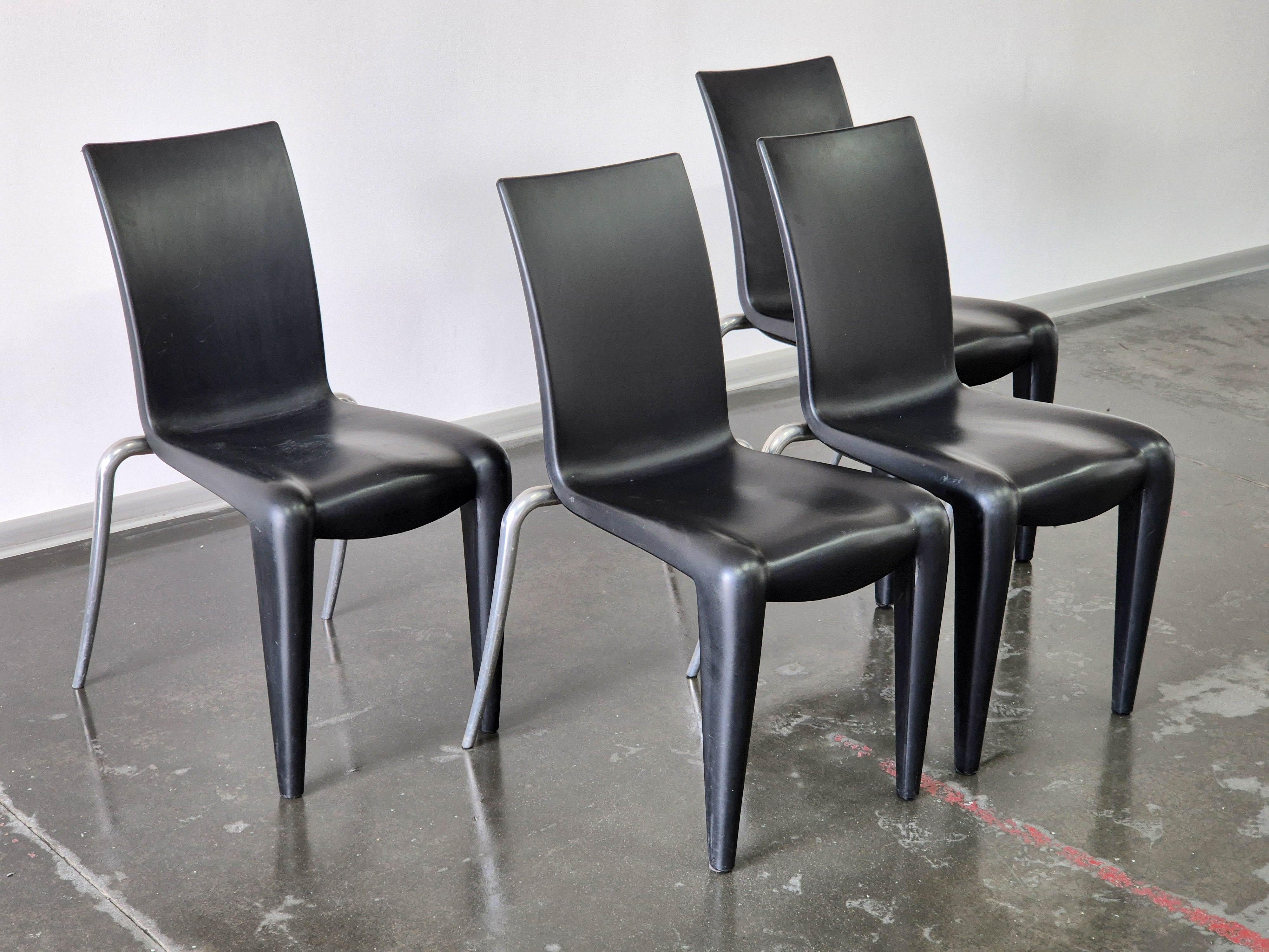 Vintage Stuhl Louis XX von Philippe Starck für Vitra, 1990er Jahre, 4er Set (Schweizerisch) im Angebot