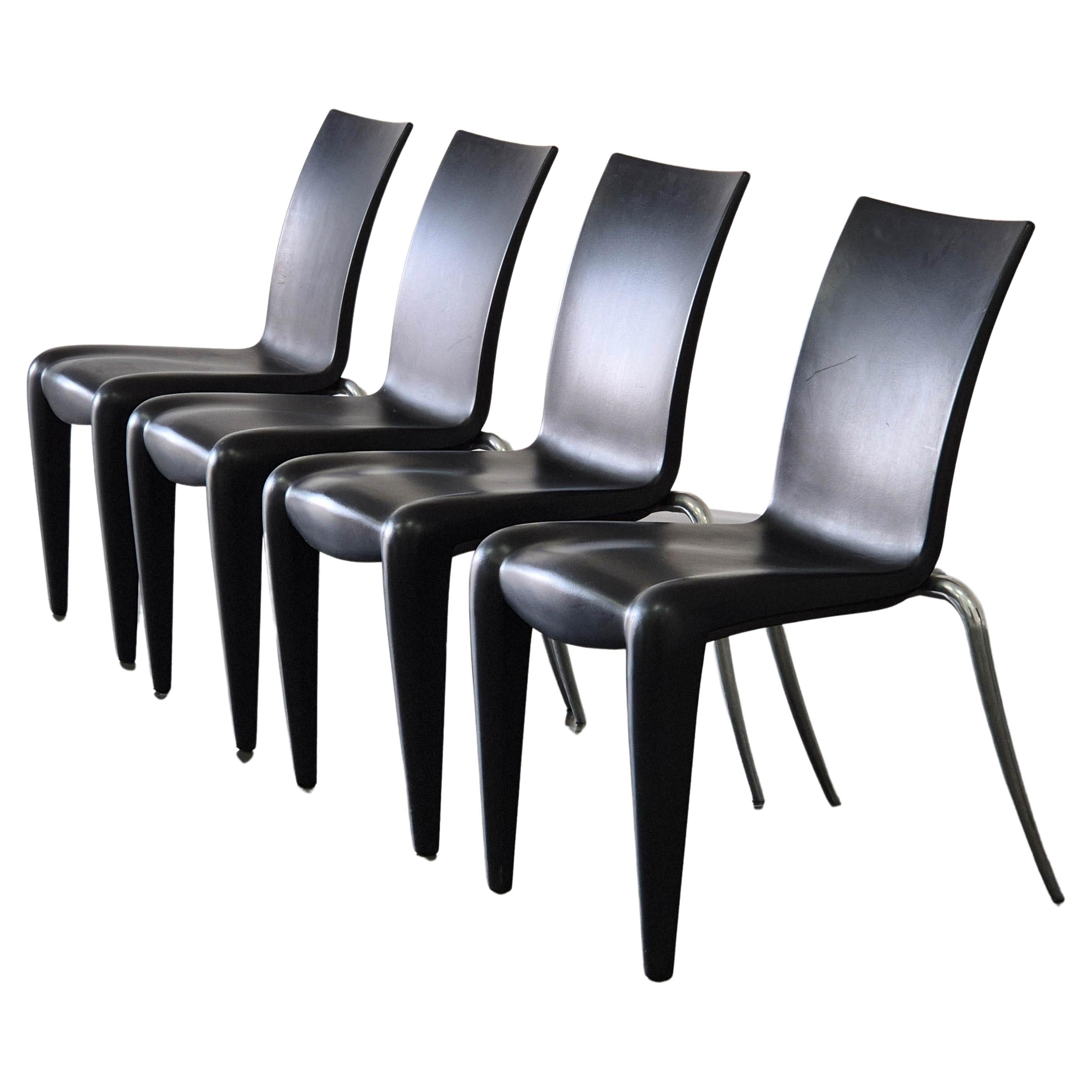 Chaise Louis XX de Philippe Starck pour Vitra, années 1990, lot de 4