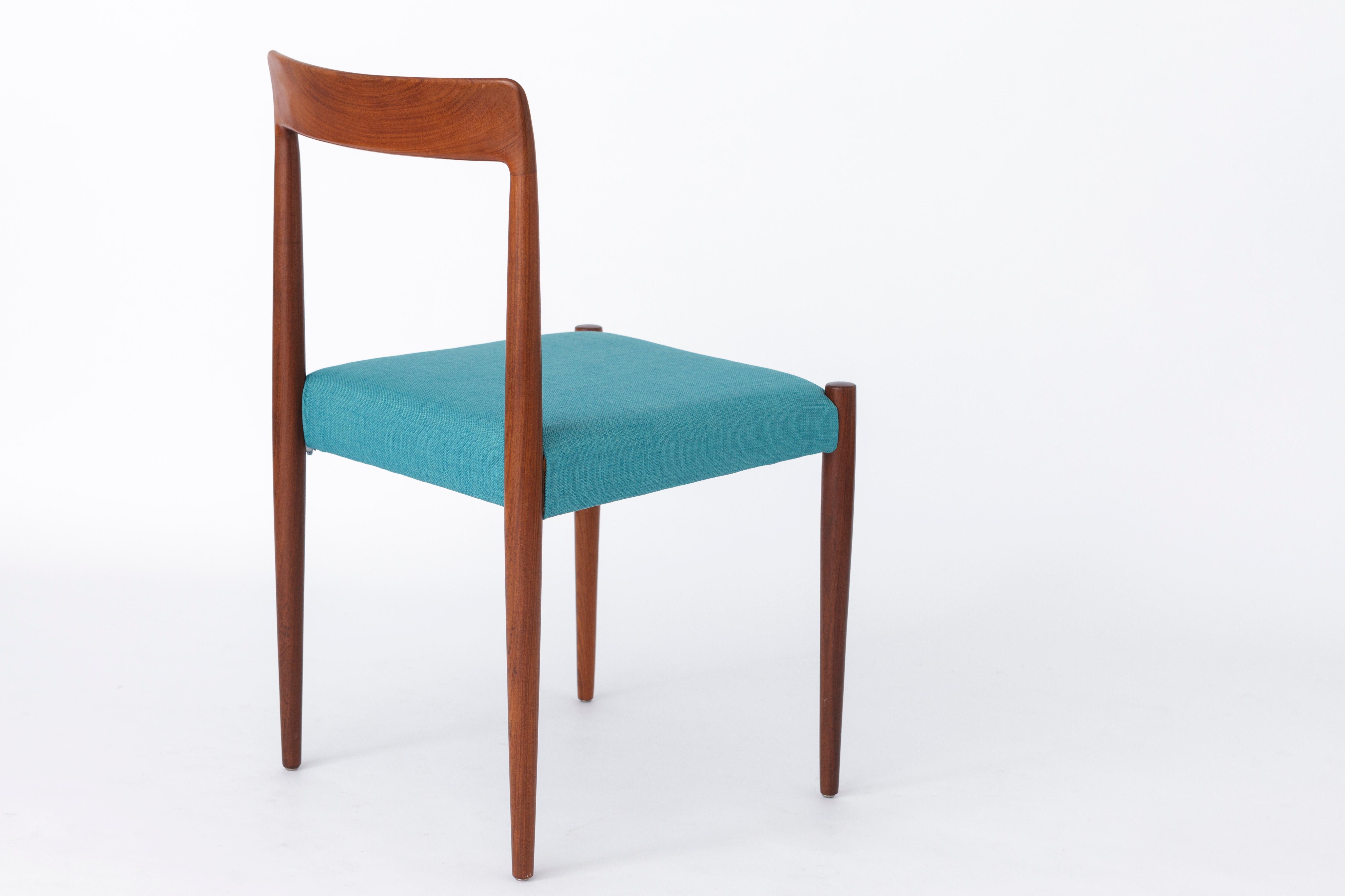 Vintage Chair Lübke, 1960s-1970s, Germany Teak For Sale 1