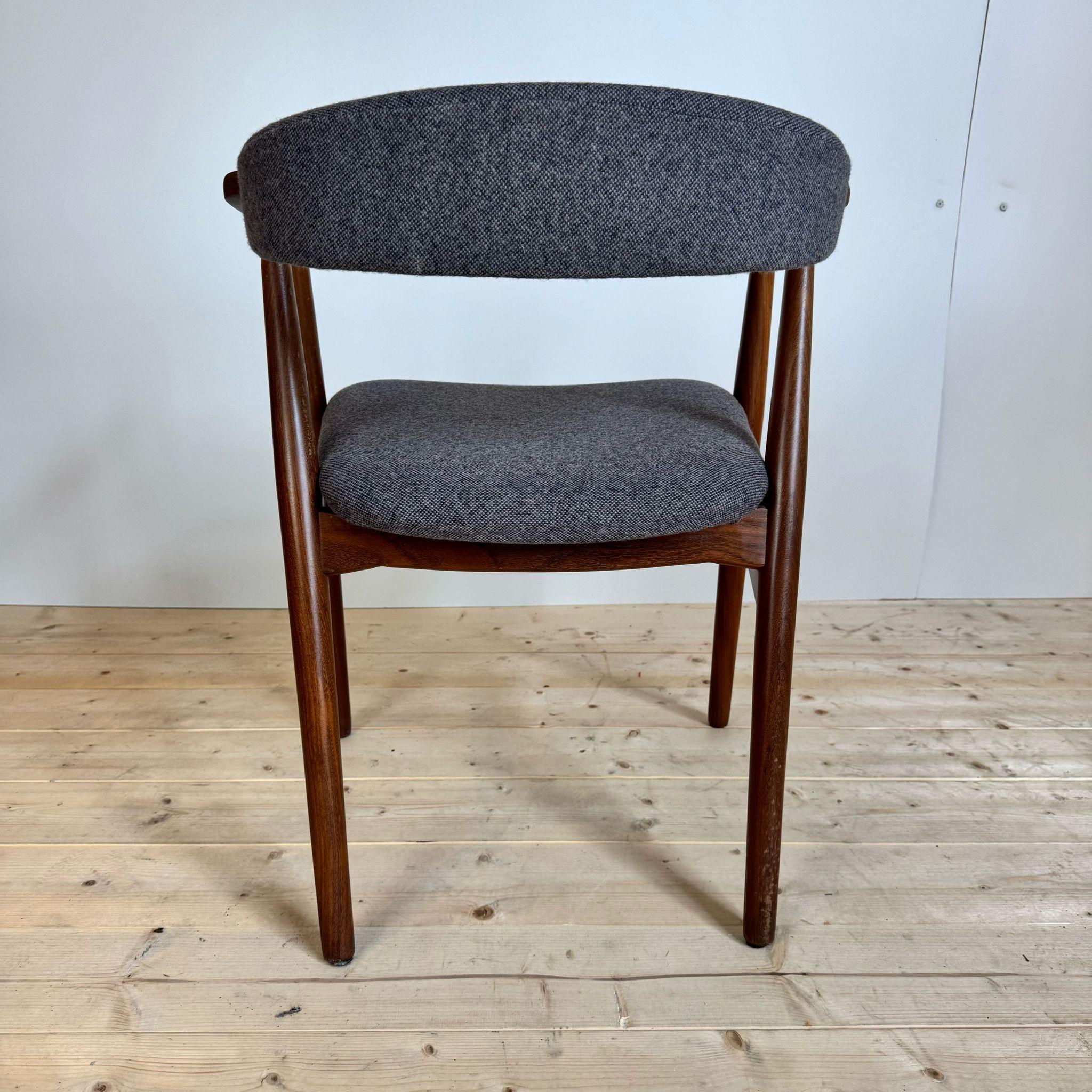 Mid-20th Century Vintage chair, T.H Harlev for Farstrup Møbelfabrik, Denmark 1960s For Sale