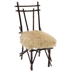Vintage Chairs 1960 Transformed, Draga&Aurel 21st Century Fur