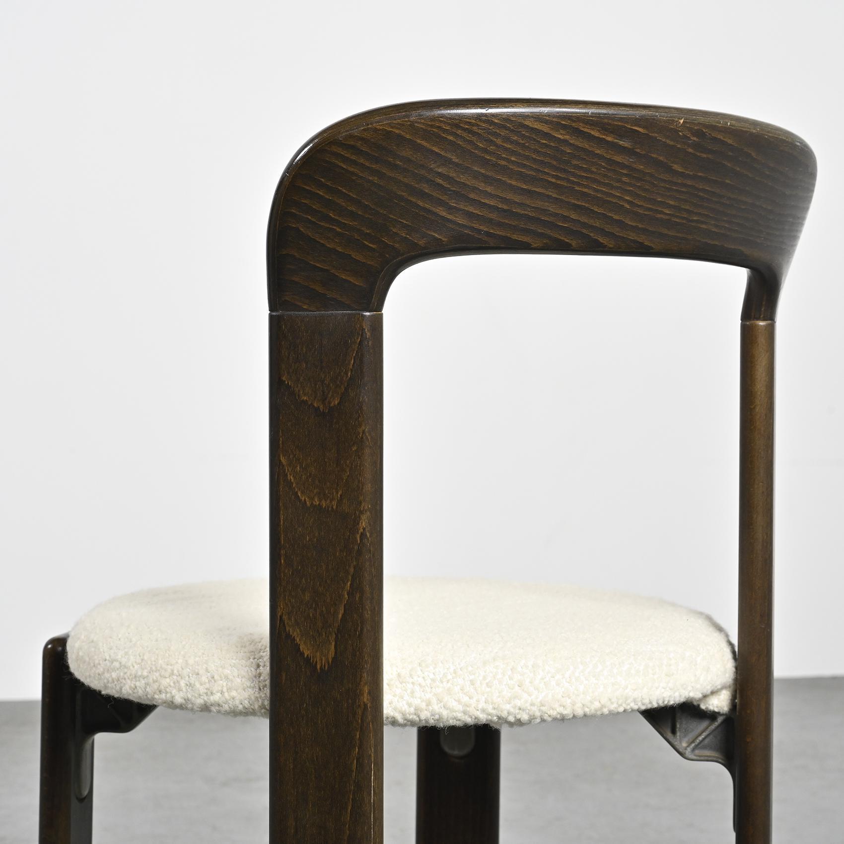 Vintage chairs by Bruno Rey, Dietiker Switzerland, Set of 2  For Sale 6