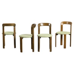 Chaises vintage de Bruno Rey, Dietiker Suisse, lot de 4