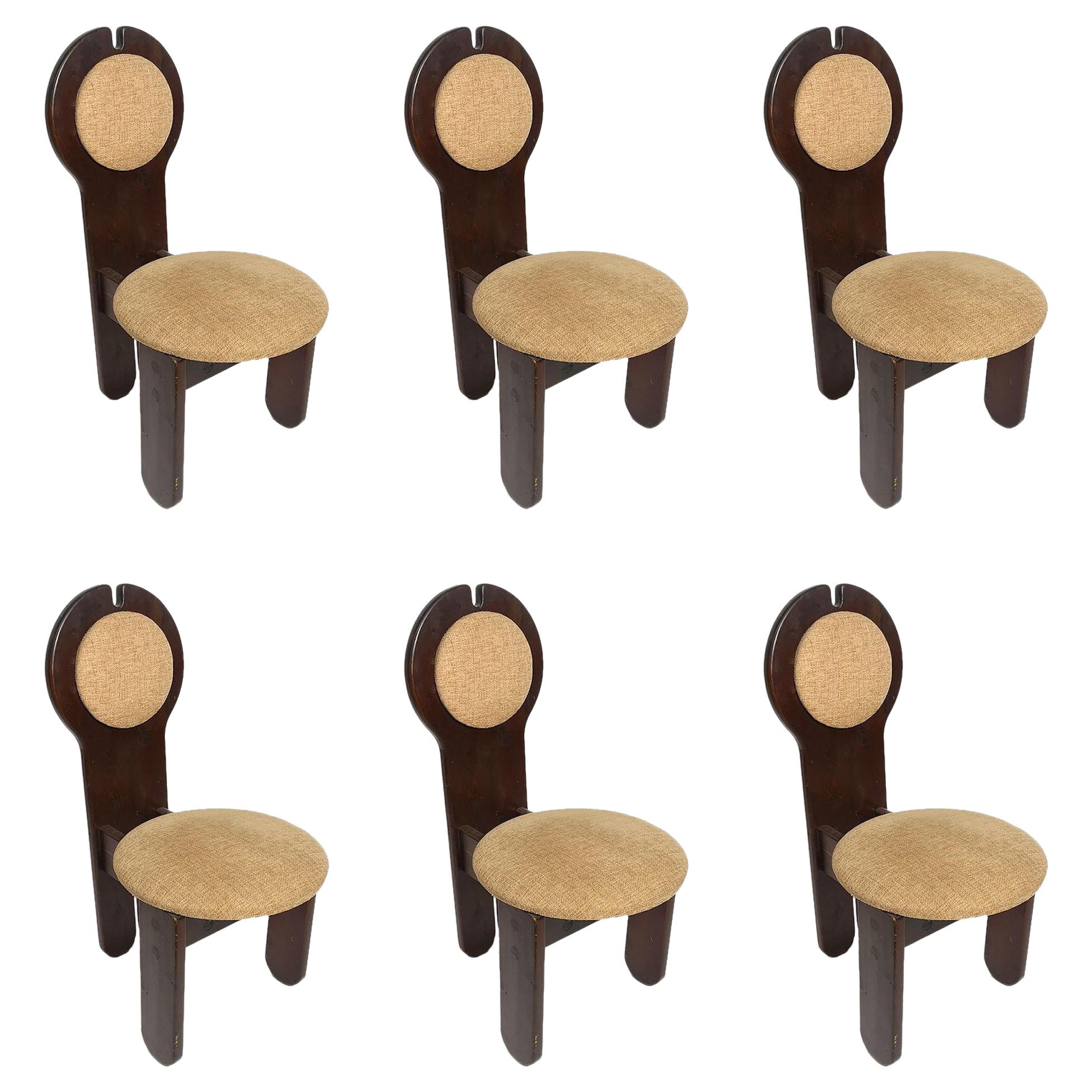 Vintage Chairs by Rudolf Szedleczky, Set of 6
