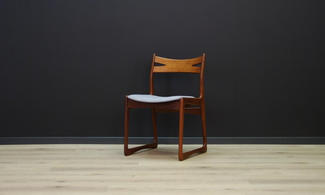 Veneer Vintage Chairs Danish Design Retro Teak