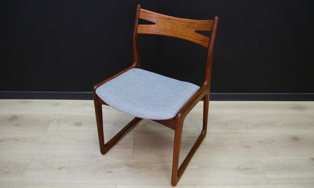 Vintage Chairs Danish Design Retro Teak In Good Condition In Szczecin, Zachodniopomorskie
