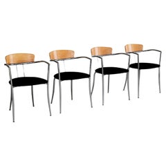vintage chairs  dining chairs  Effezeta  80s