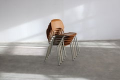 Vintage chairs  dining chairs  stackable chairs