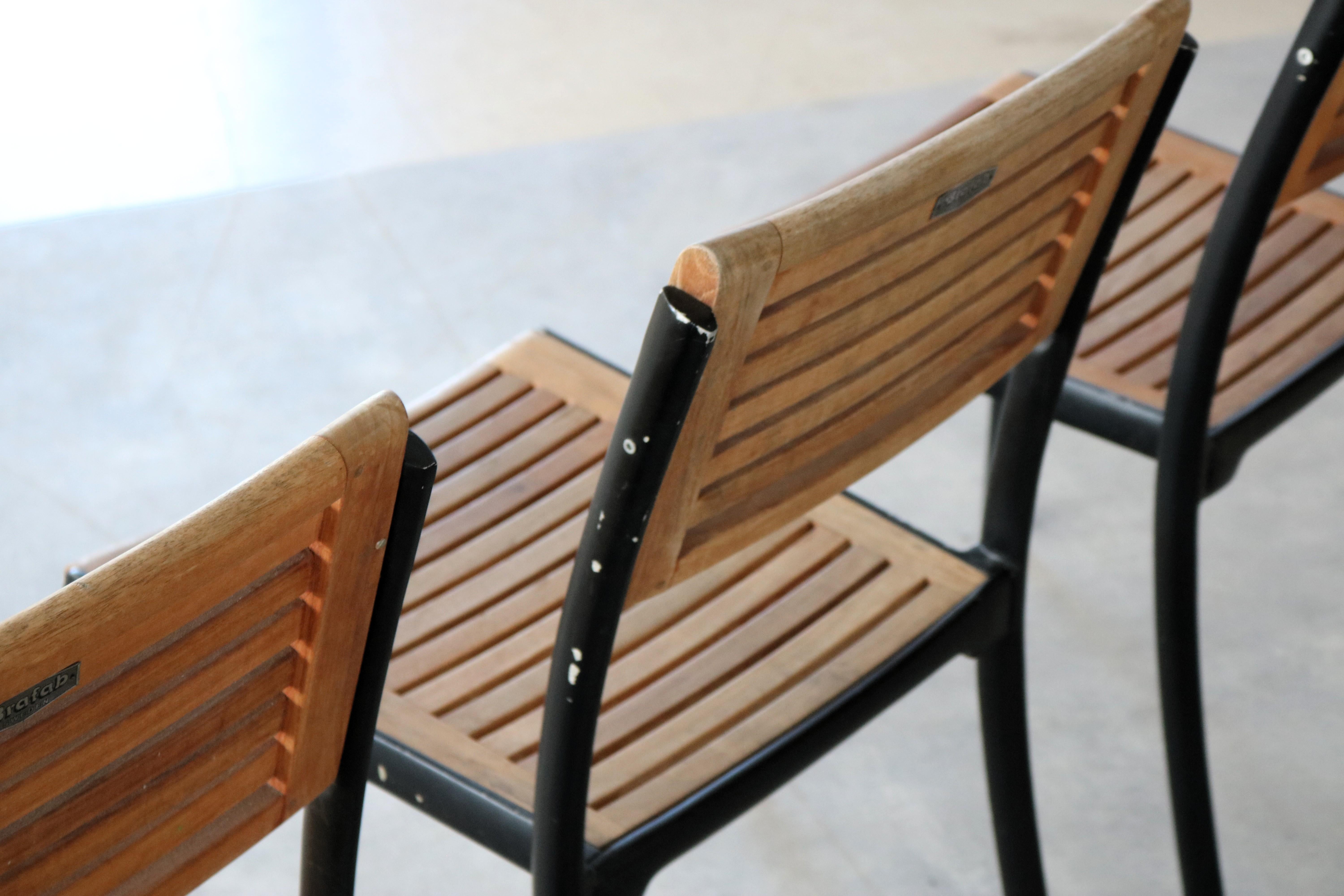 vintage chairs  garden chairs  hardwood  Sweden 7