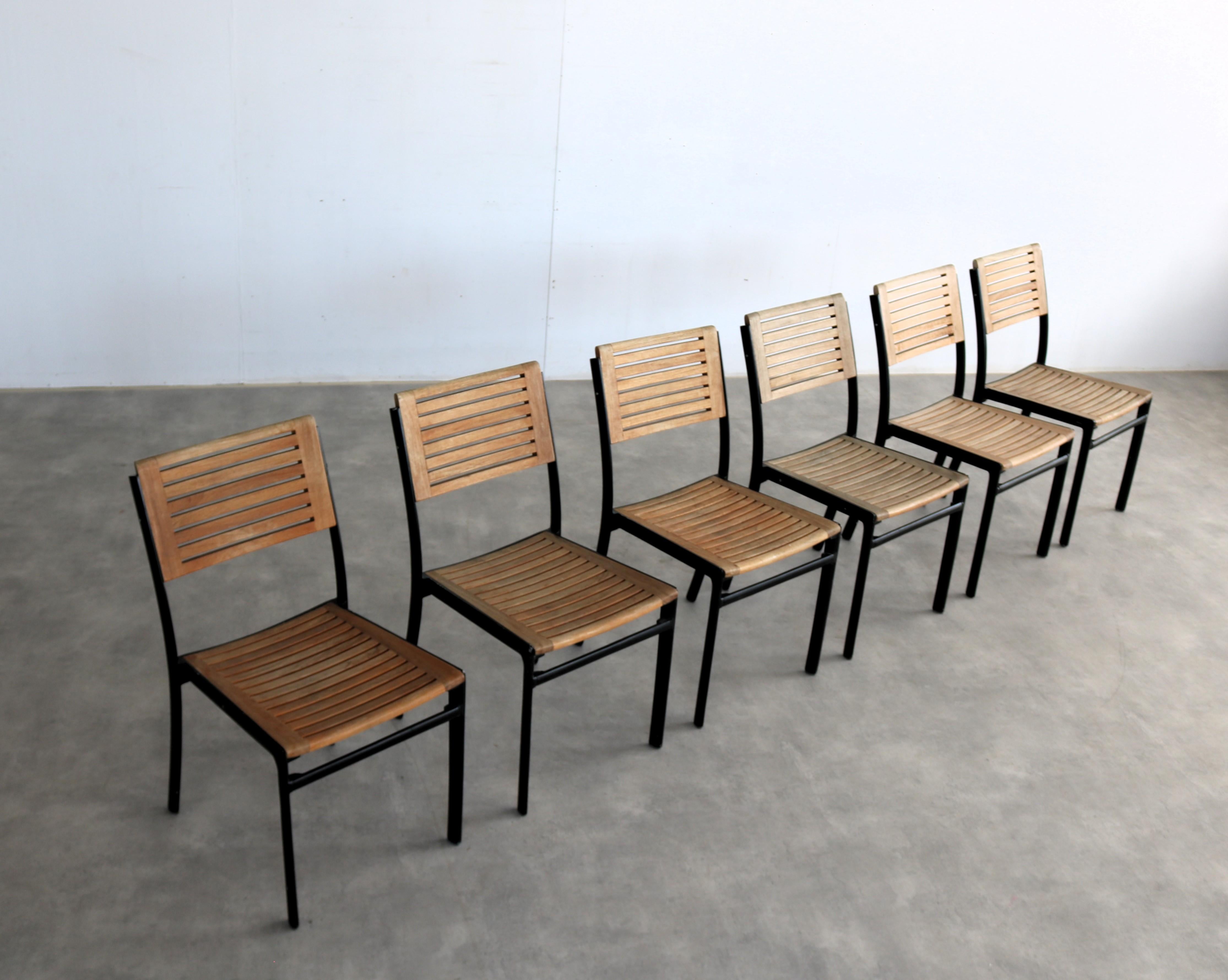 vintage chairs  garden chairs  hardwood  Sweden 8