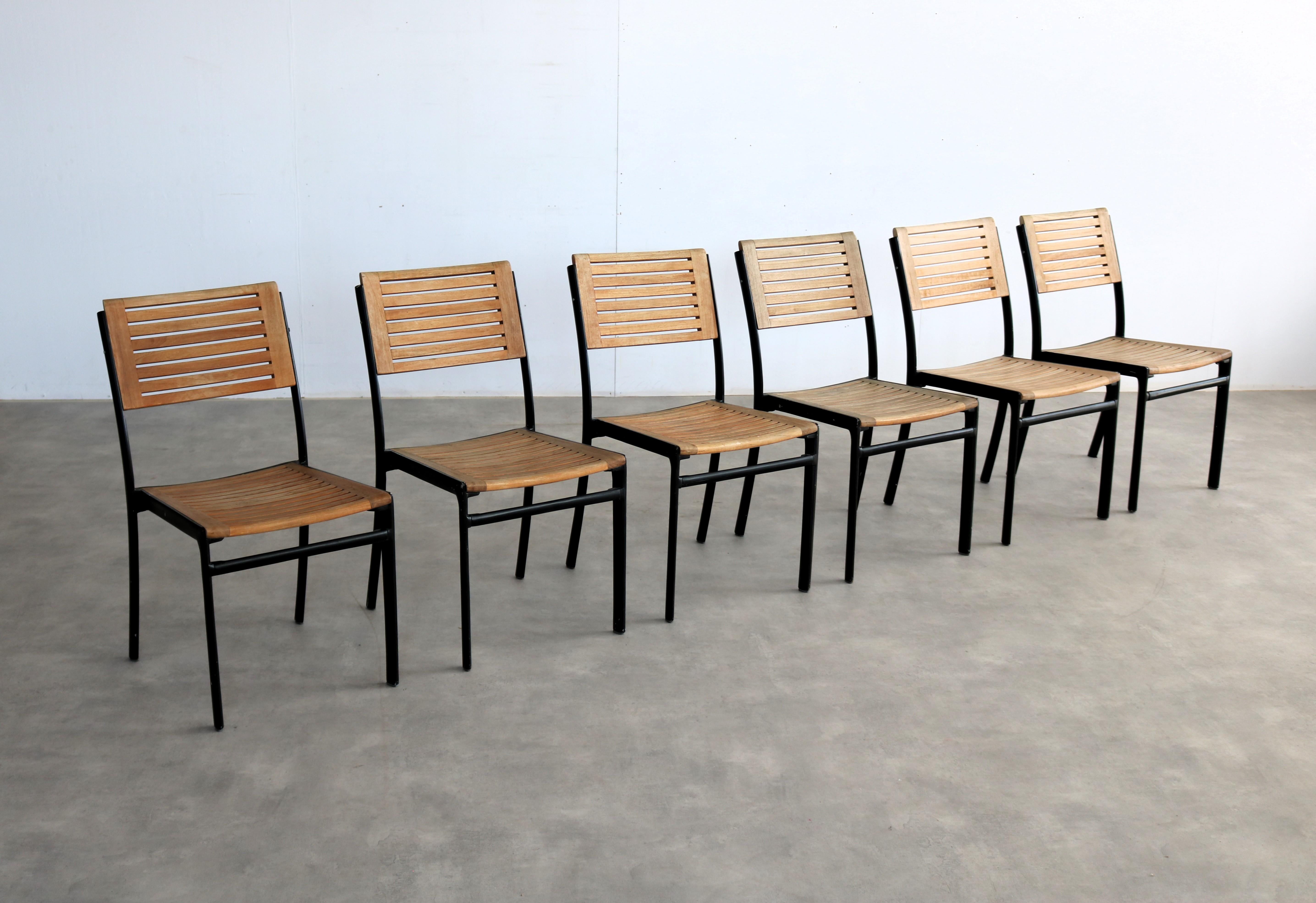 Swedish vintage chairs  garden chairs  hardwood  Sweden