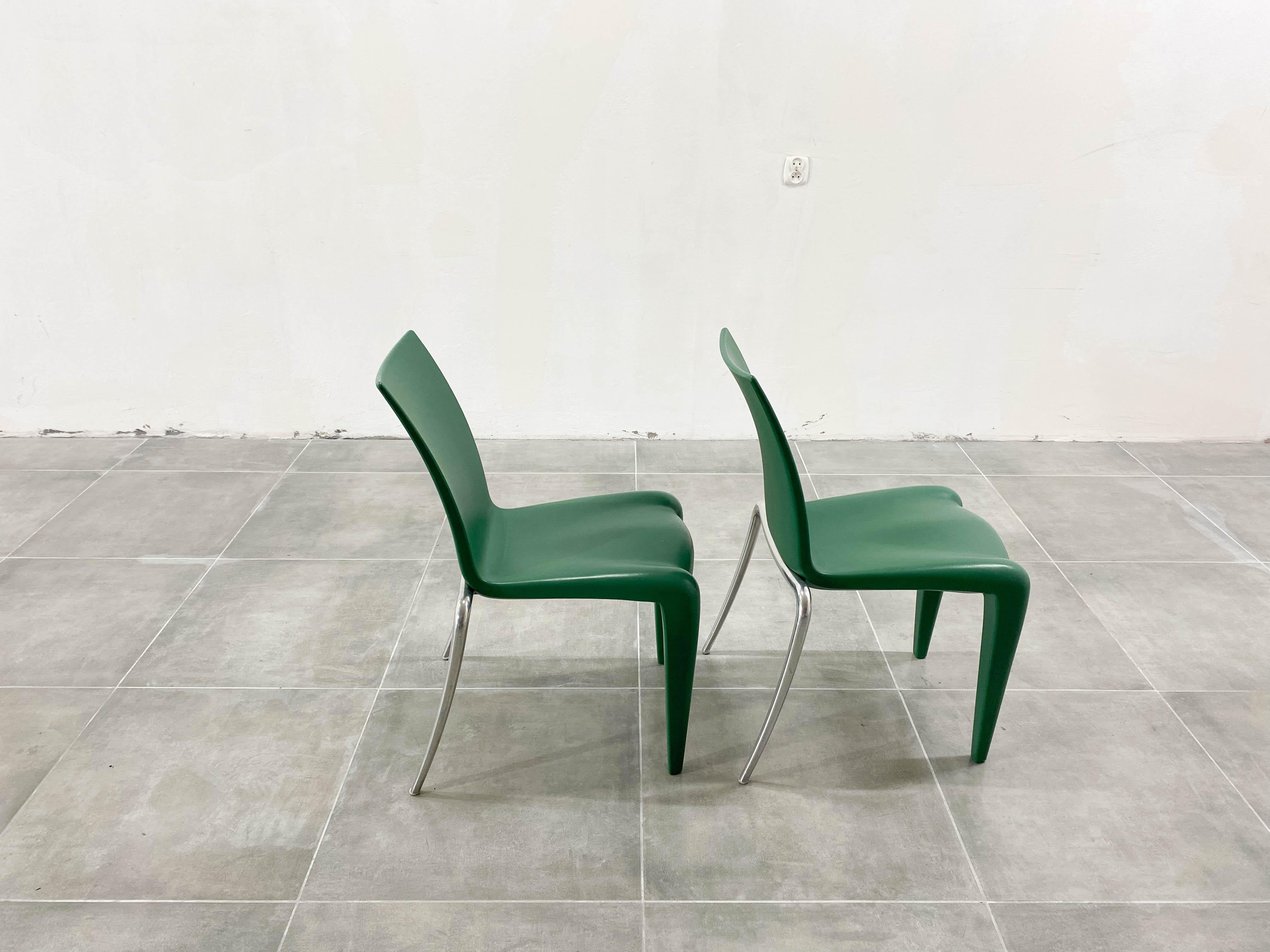 Late 20th Century Vintage Chairs Louis XX by Philippe Starck for Vitra, 1990s, Set of 2 For Sale