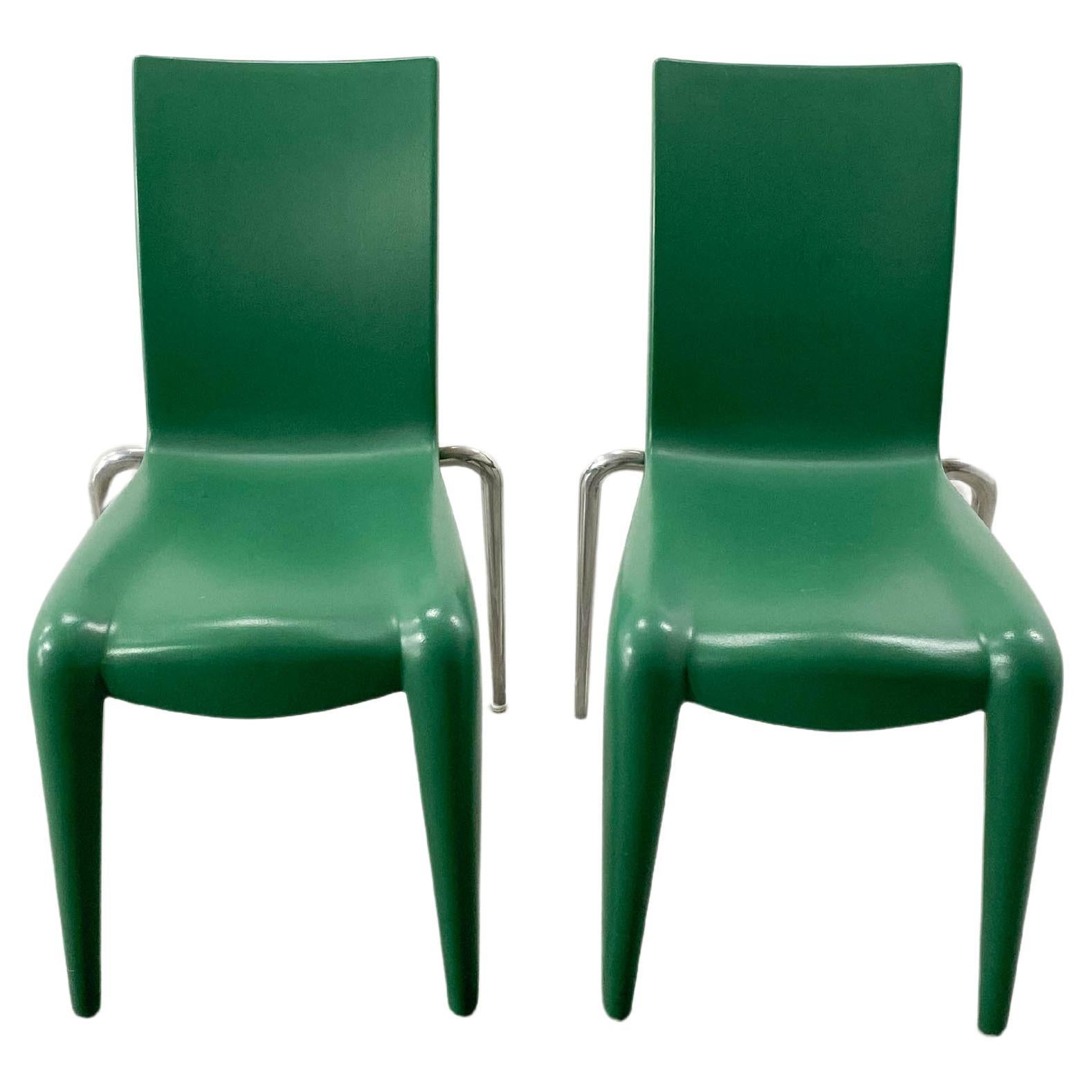Vintage Chairs Louis XX by Philippe Starck for Vitra, 1990s, Set of 2 For Sale