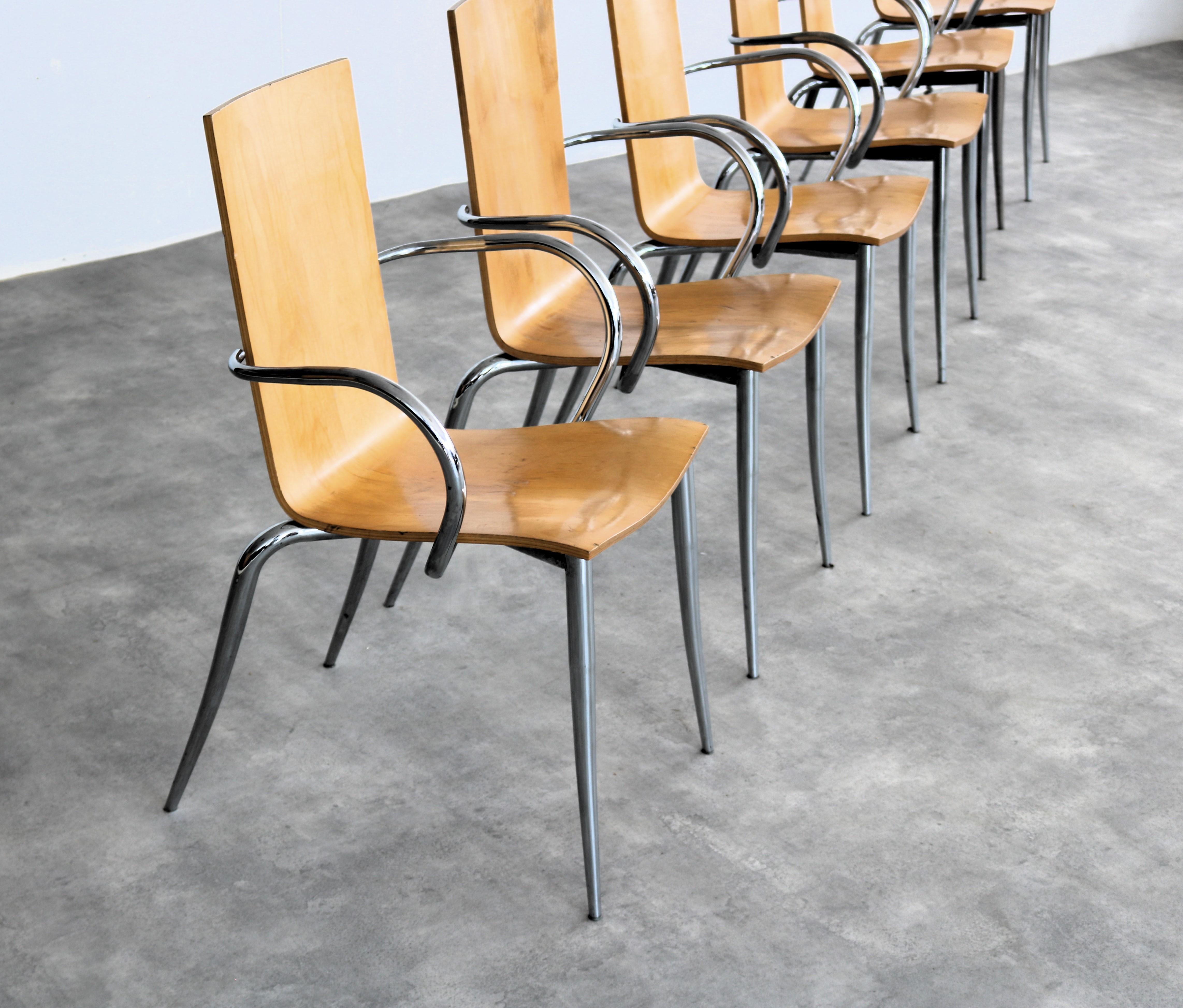 Late 20th Century vintage chairs  Philippe Starck   Olly Tango