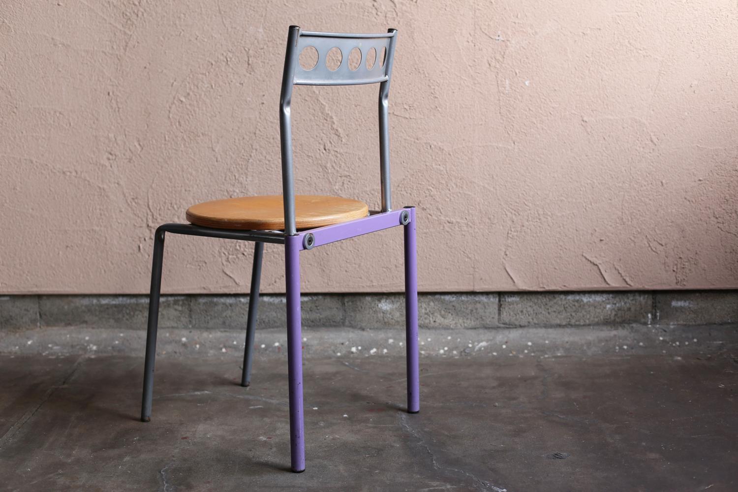 Chaises vintage utilisées à une université en France Bon état à Sammu-shi, Chiba
