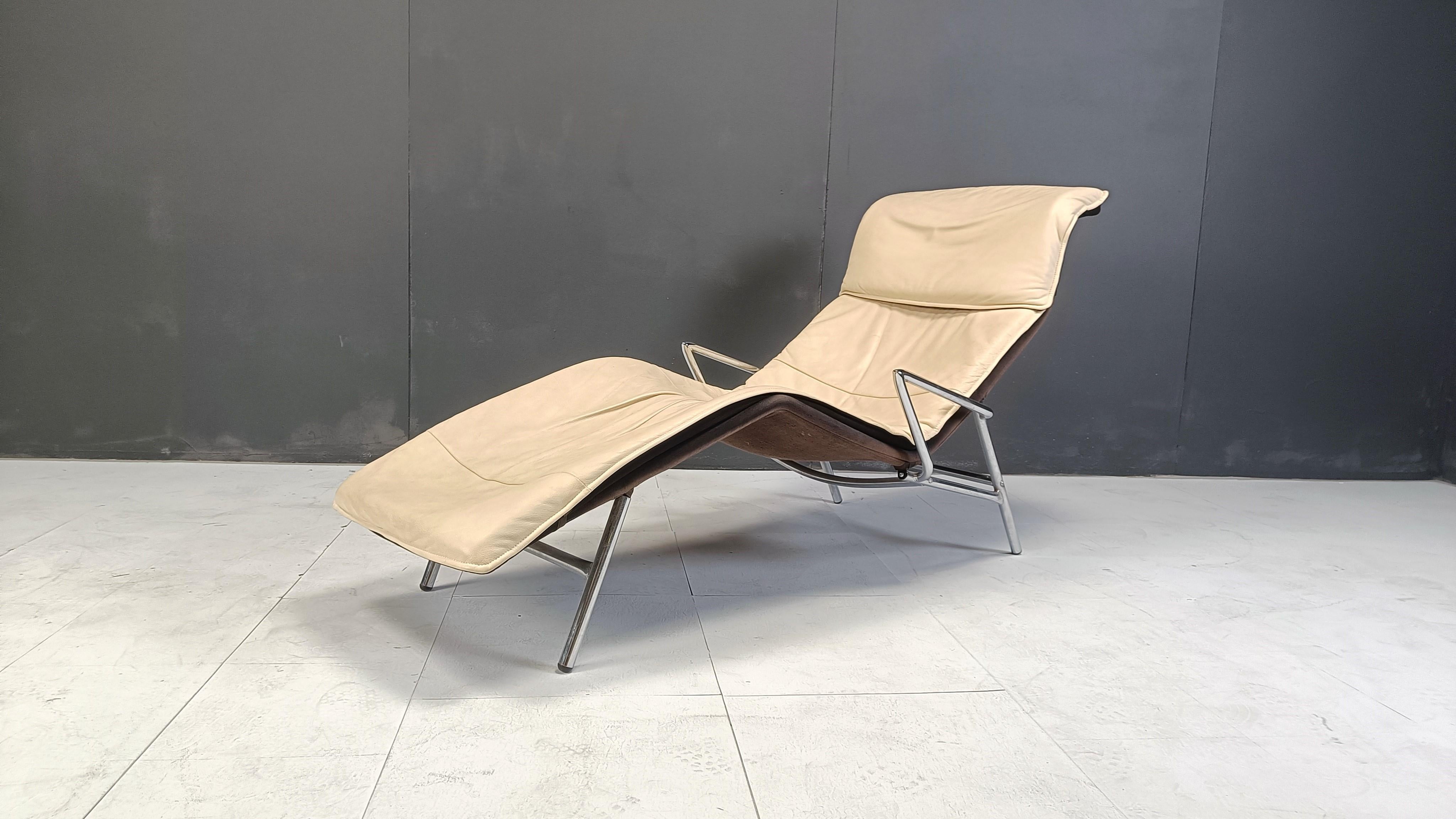 Danish Vintage chaise longue by Kebe A/S Hornslet, 1980s