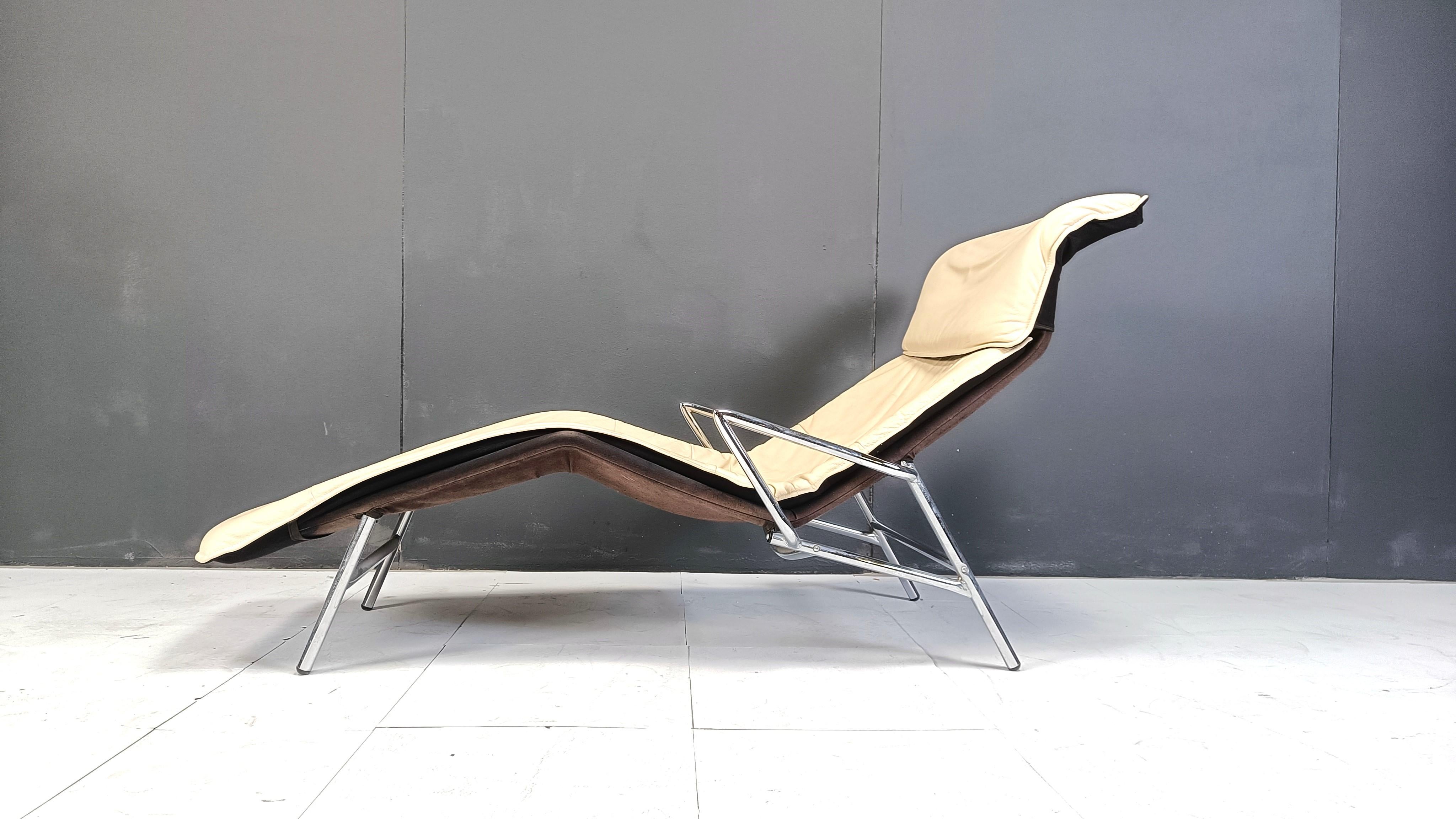 Late 20th Century Vintage chaise longue by Kebe A/S Hornslet, 1980s