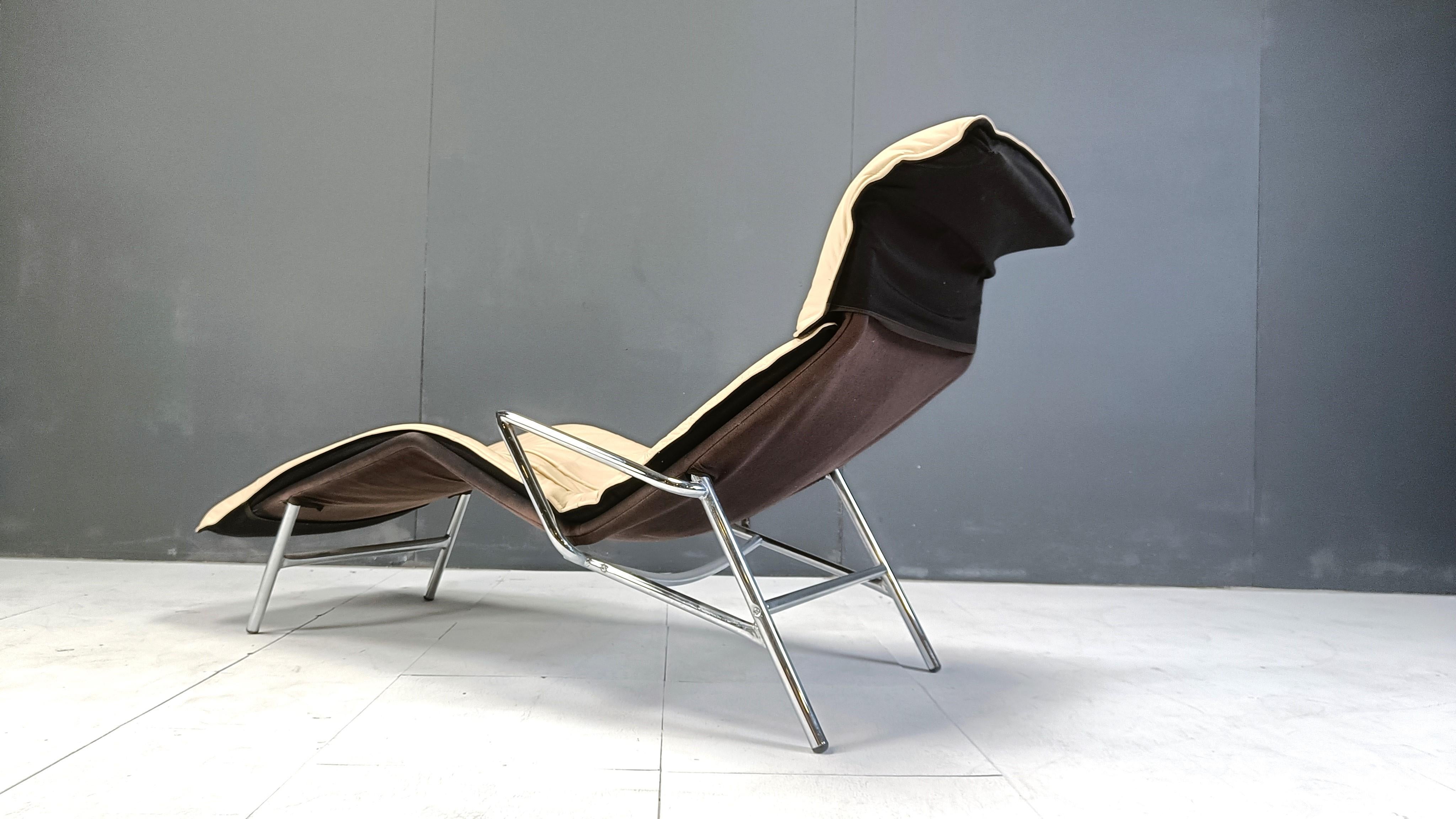 Vintage chaise longue by Kebe A/S Hornslet, 1980s 2