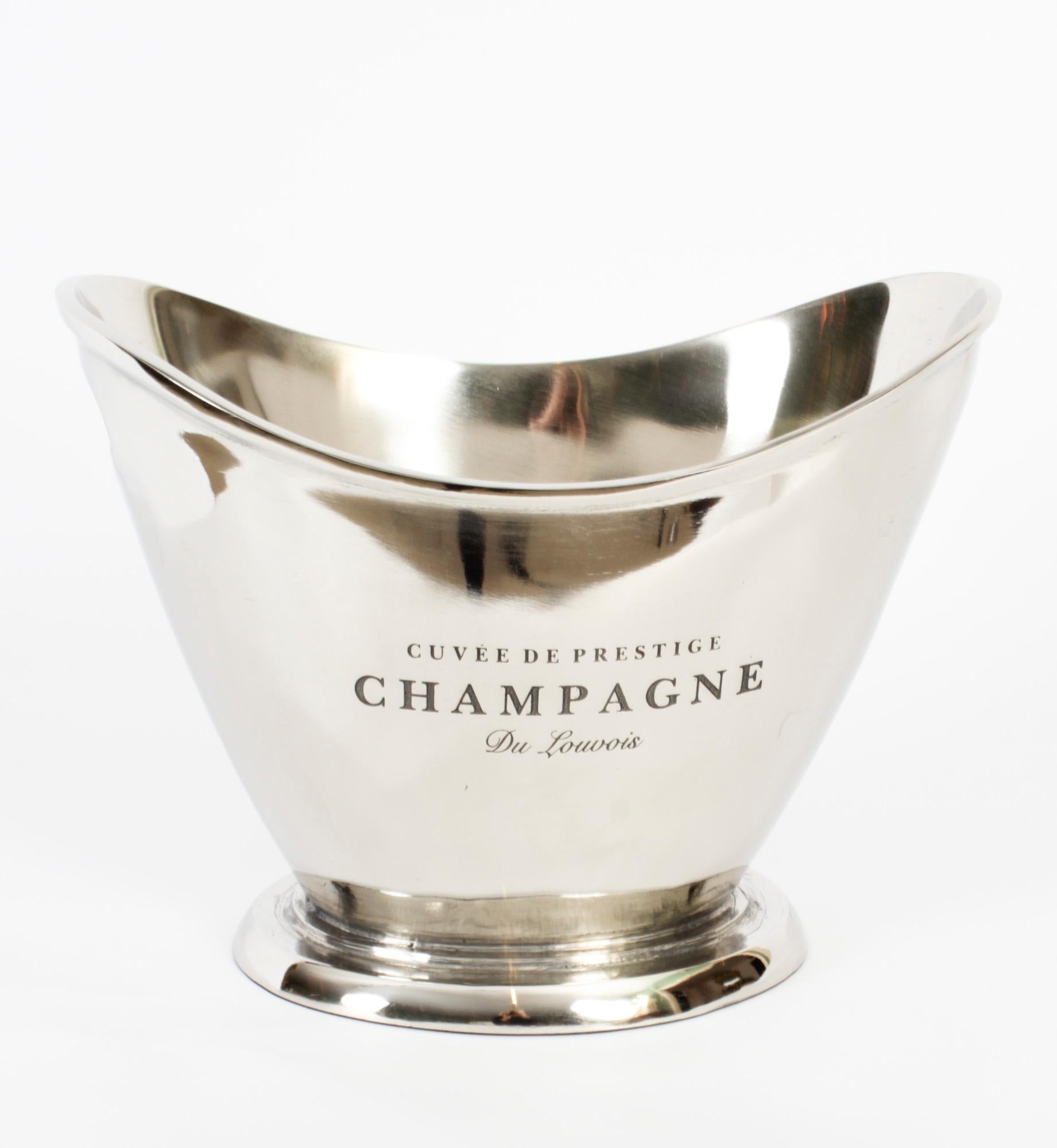 Vintage Champagne Cooler Ice Bucket 20th C 5