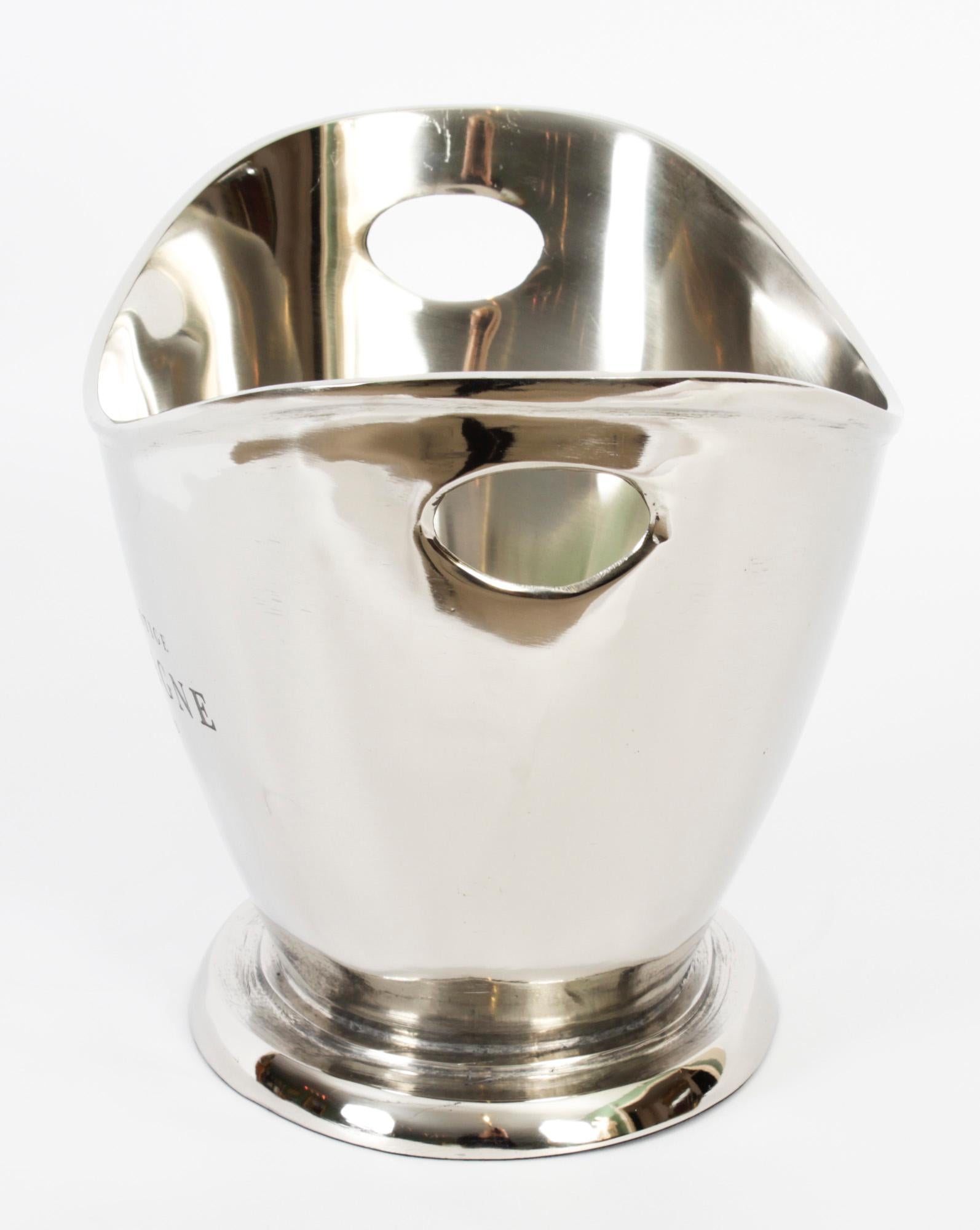 Late 20th Century Vintage Champagne Cooler Ice Bucket 20th C