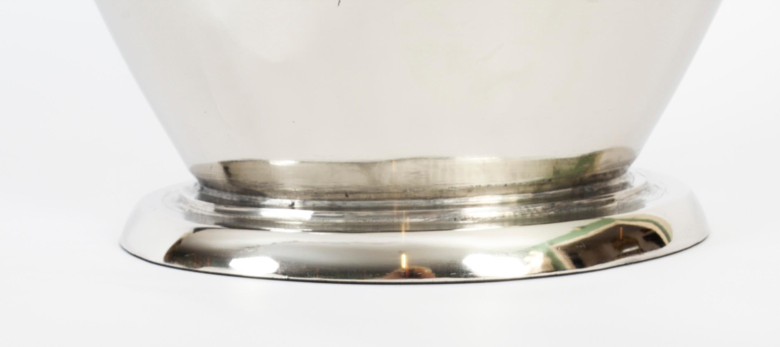 Vintage Champagne Cooler Ice Bucket 20th C 2