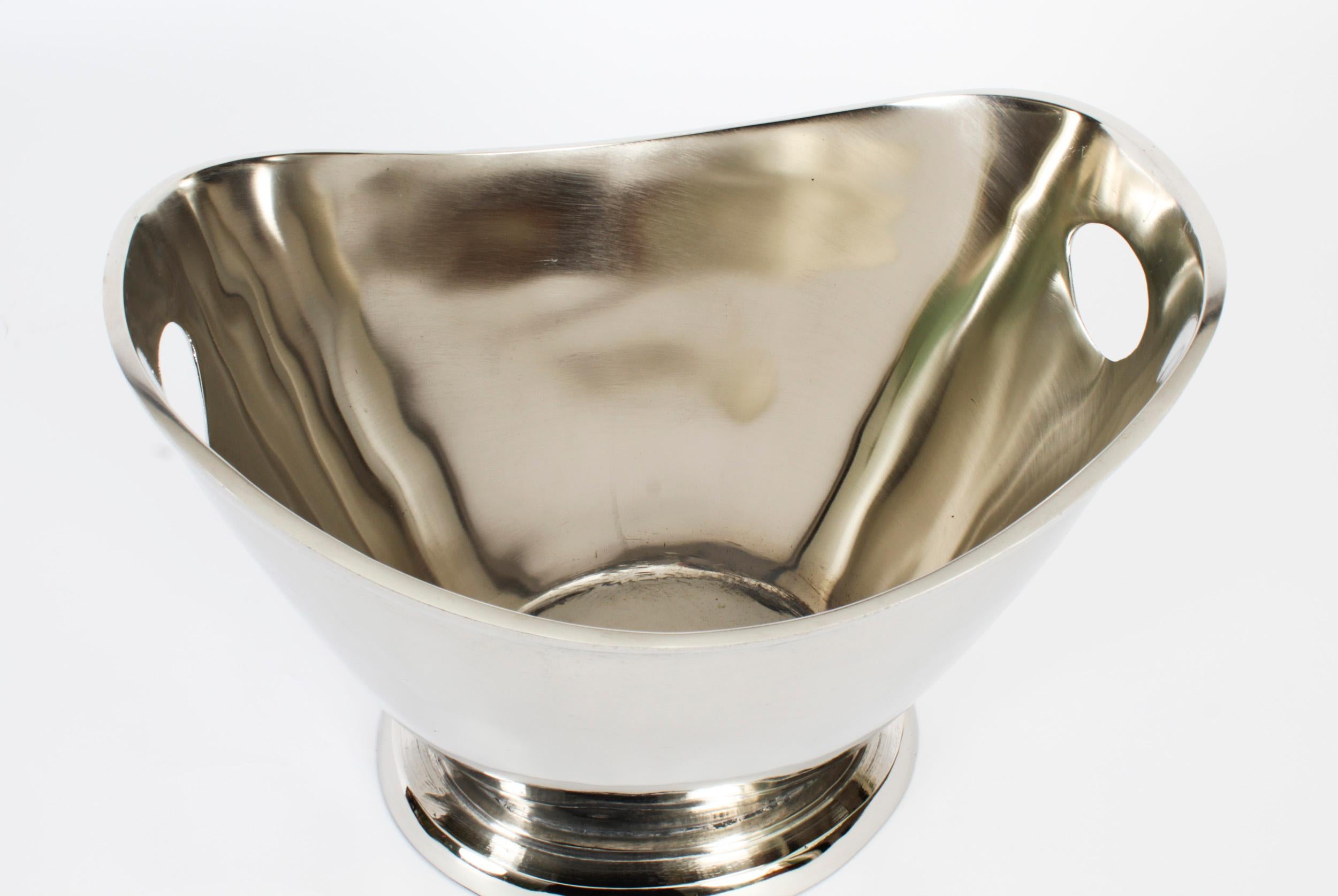 Vintage Champagne Cooler Ice Bucket 20th C 3