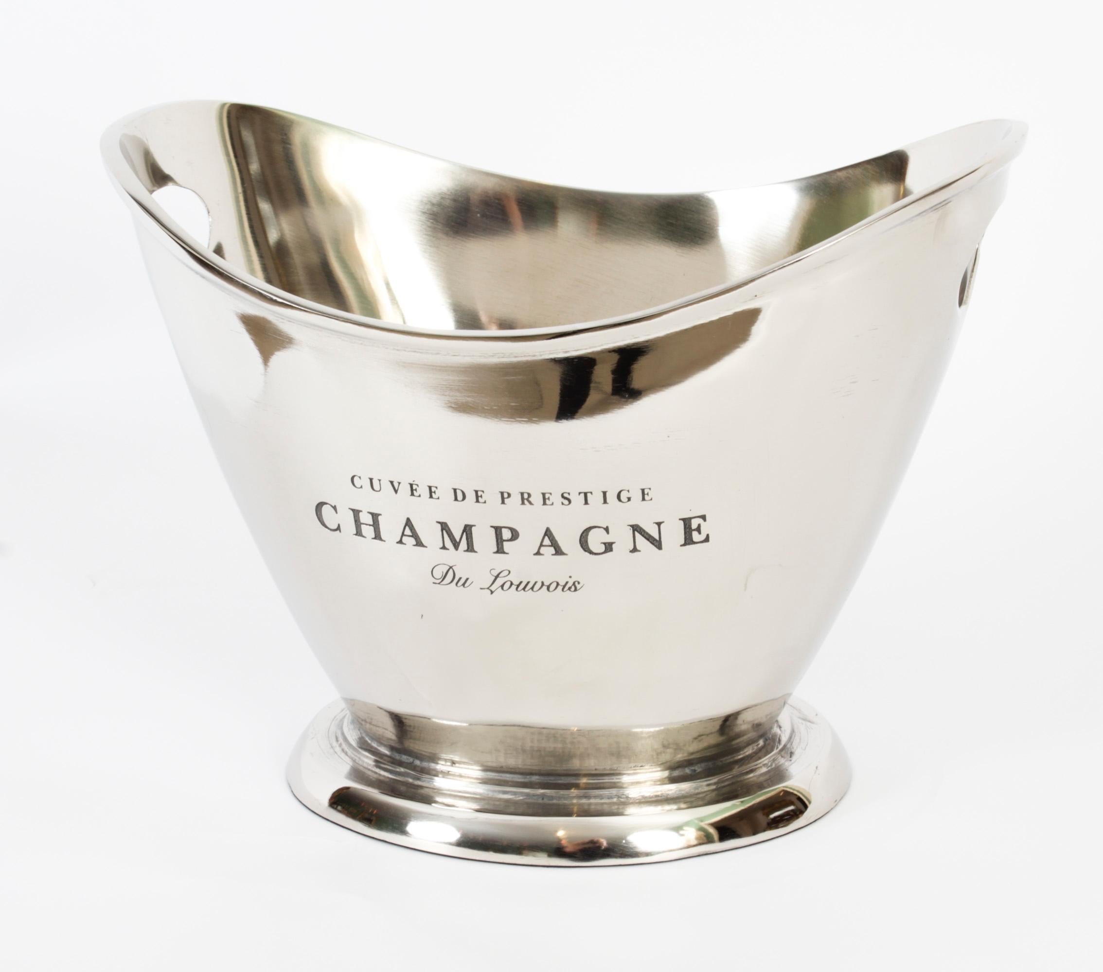 Vintage Champagne Cooler Ice Bucket 20th Century In Good Condition In London, GB