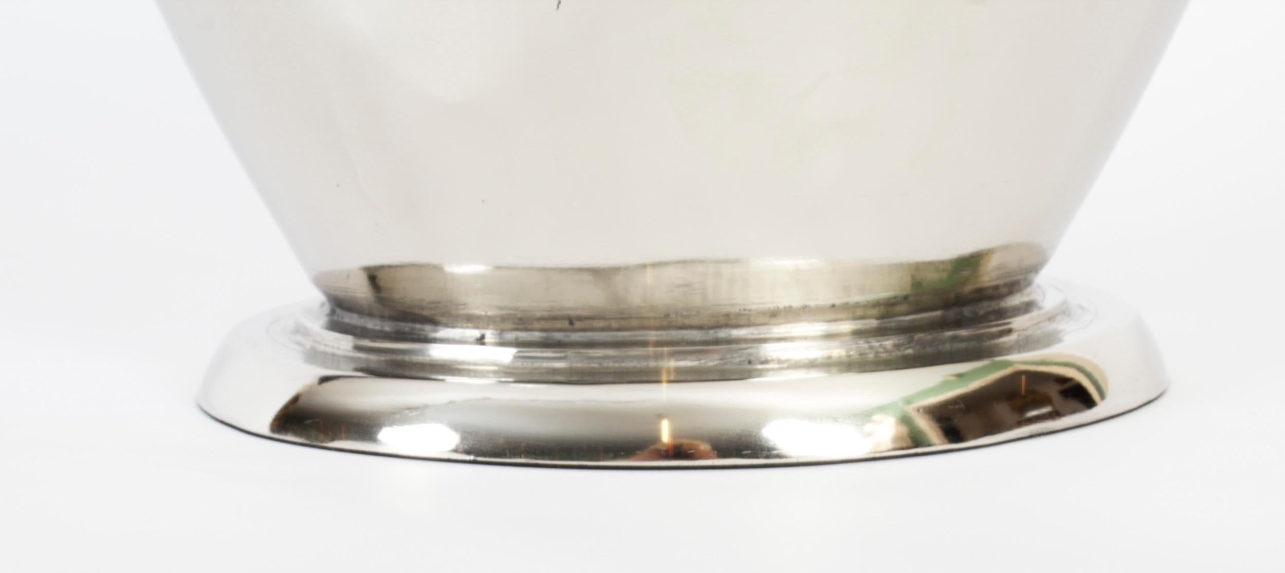 Vintage Champagne Cooler Ice Bucket 20th Century 4