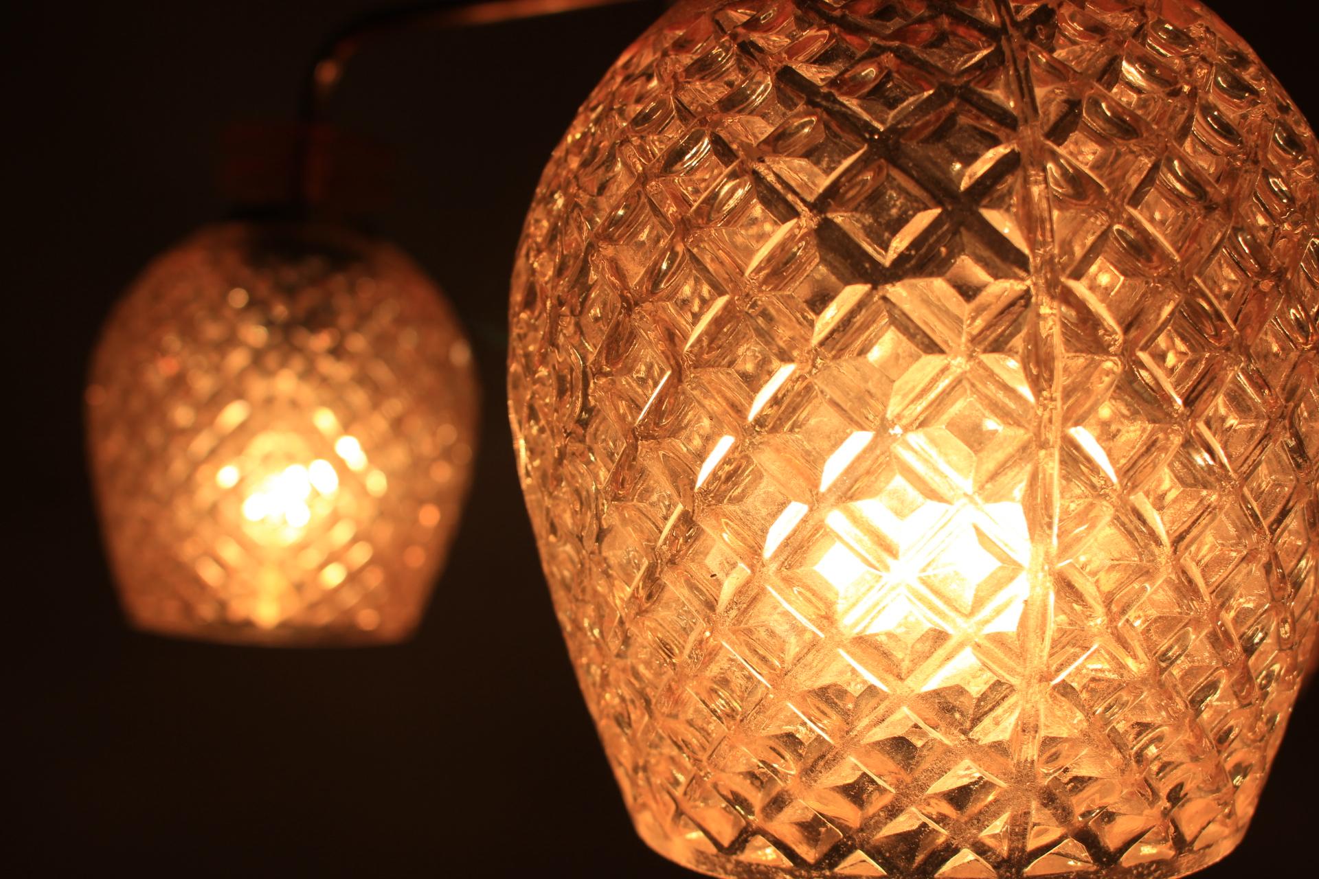 Tchèque Lustre vintage, années 1960 en vente