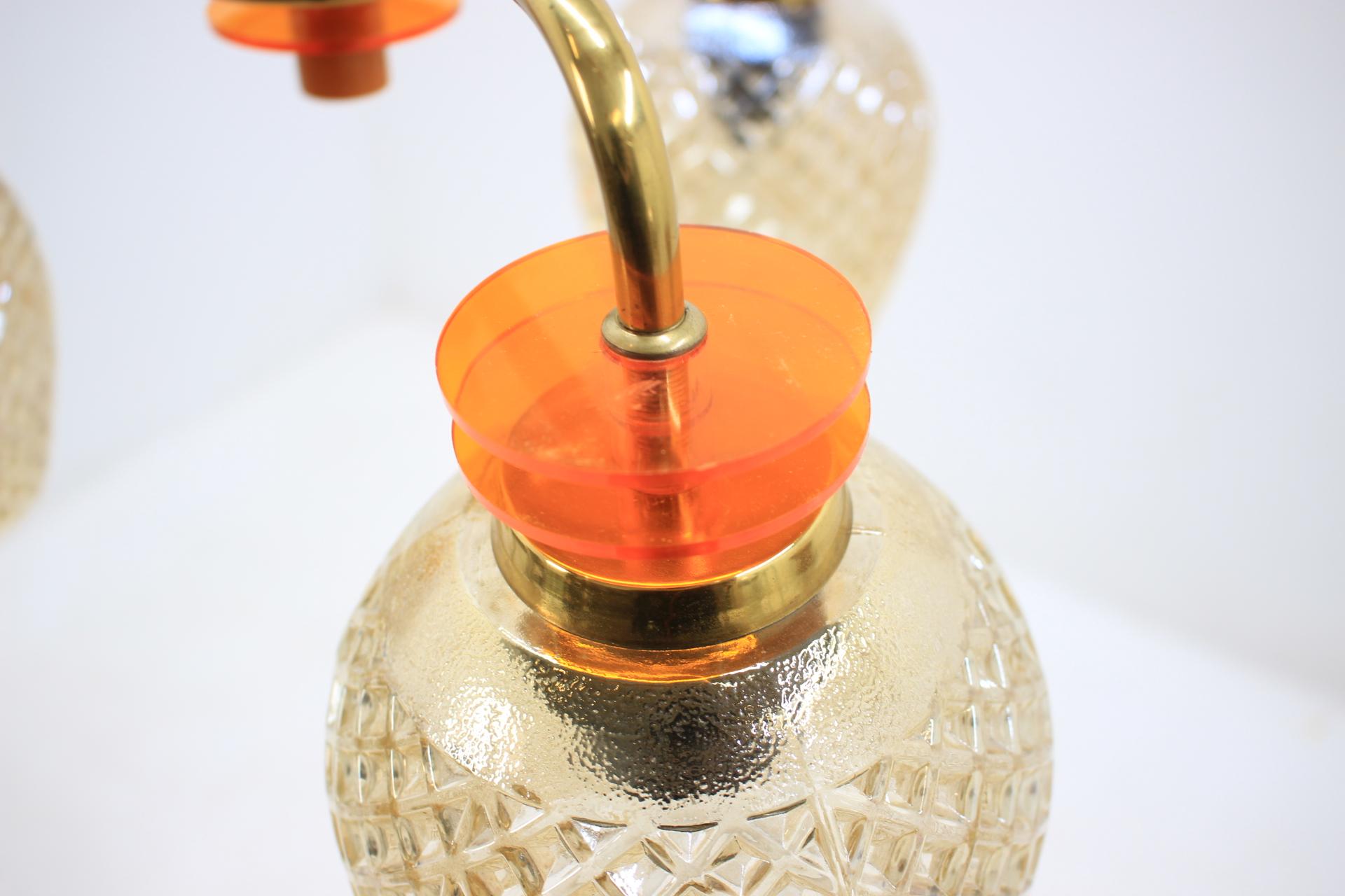 Milieu du XXe siècle Lustre vintage, années 1960 en vente