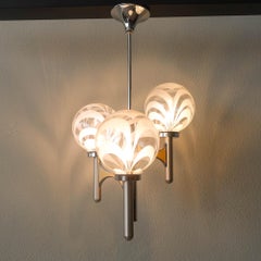 Vintage Chandelier by Gaetano Sciolari, 1970's