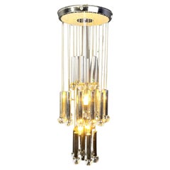 Vintage chandelier by Gaetano Sciolari, 1970s
