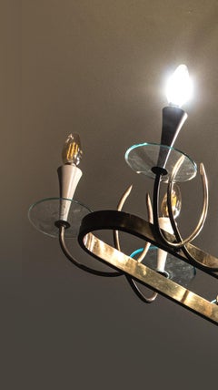 Vintage Chandelier by Pietro Chiesa, Italy, 1940s
