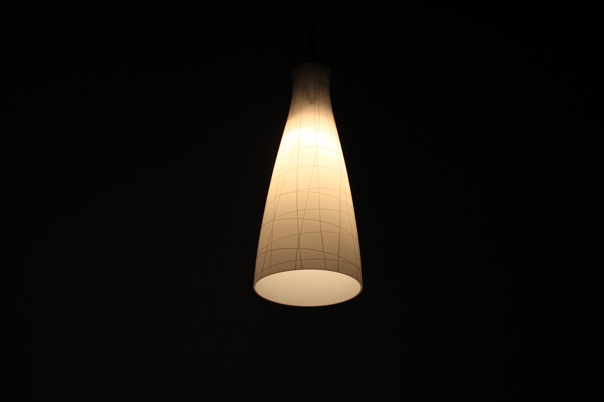 Metallo Lampadario vintage, Cecoslovacchia, anni '60 in vendita