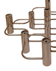 Gaetano Sciolari für Boulanger Paris, 1970er Jahre, Vintage-Kronleuchter-Design
