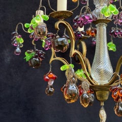 Murano Glass Chandelier in the Fruit Shape
