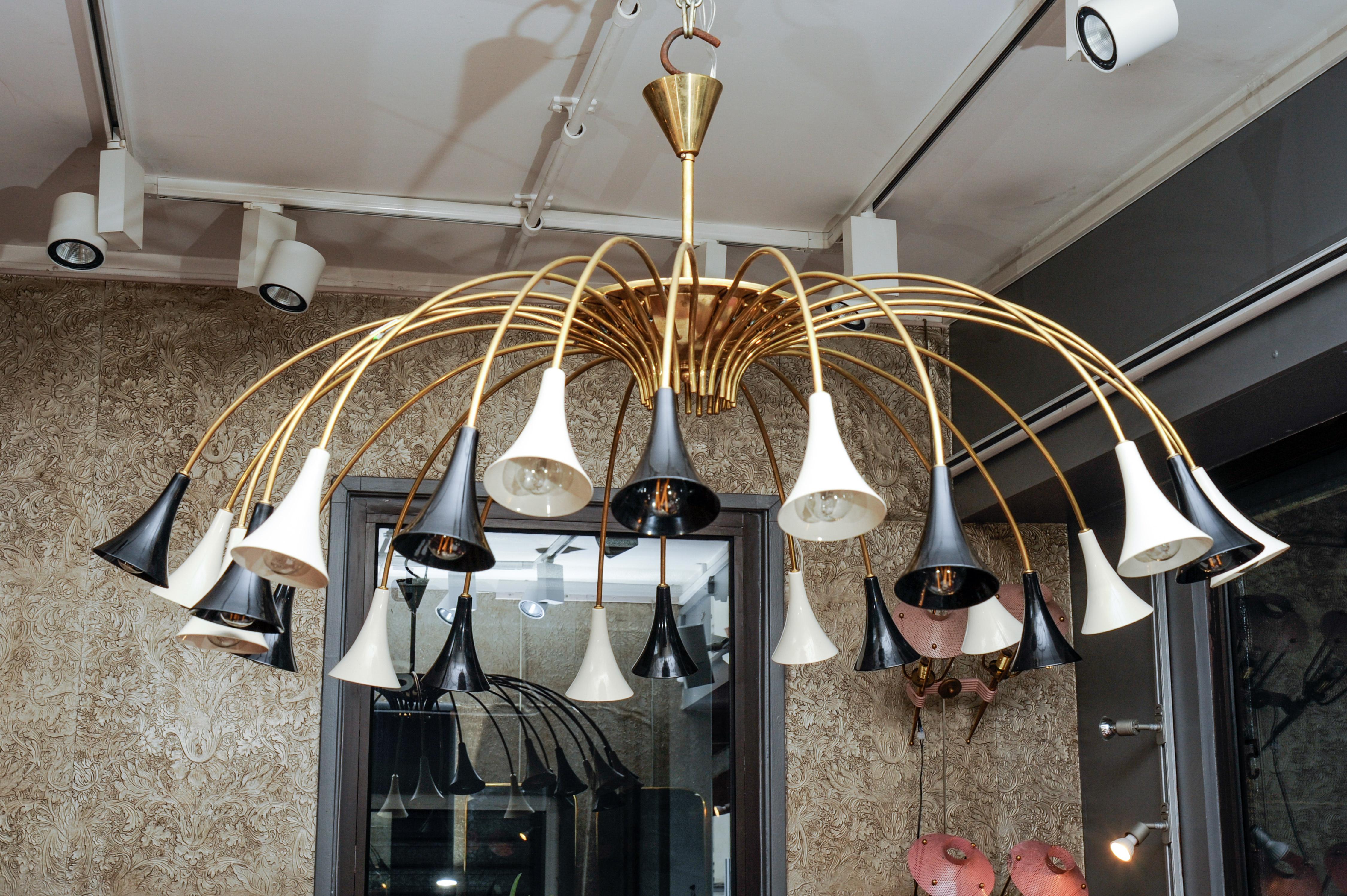 Late 20th Century Vintage Chandelier For Sale