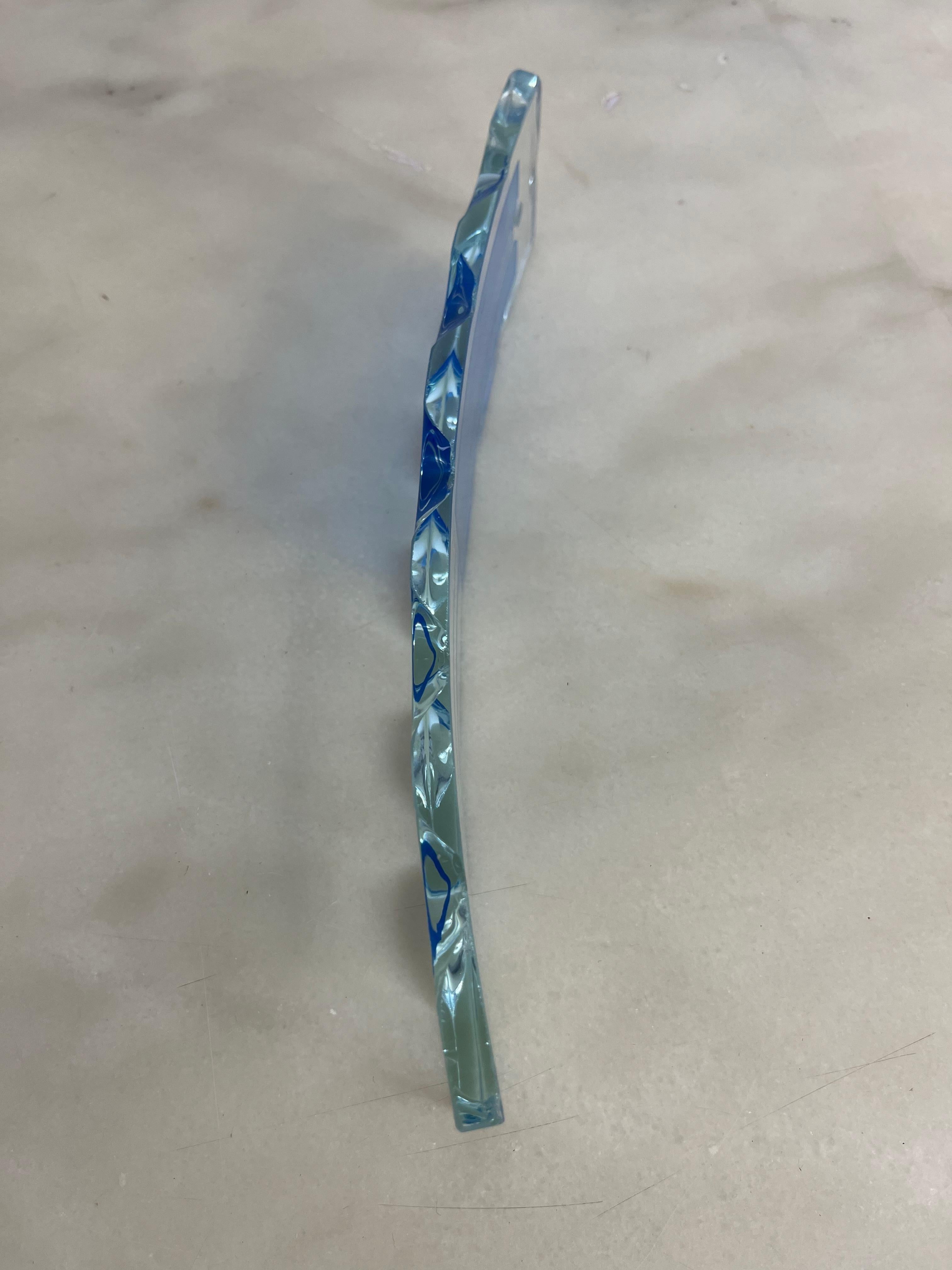 Vintage-Kronleuchter aus farbigem Murano-Glas von Zero Quattro, 1970er Jahre im Angebot 4