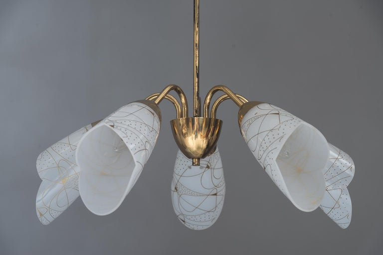 Mid-20th Century Vintage Chandelier Italian, 1960s For Sale